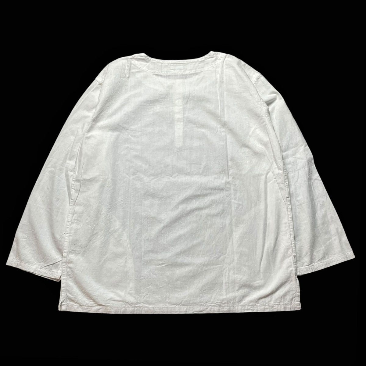 Orslow Orslow Japan Henley Neck Cut & Sewn Jumper Baggy Cut Size US L / EU 52-54 / 3 - 8 Thumbnail