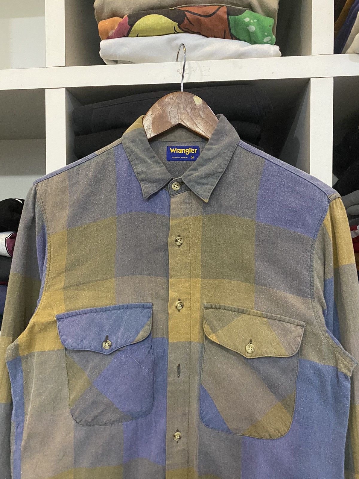 Flannel × Vintage × Wrangler Vintage Wrangler Flannel Size US M / EU 48-50 / 2 - 5 Thumbnail