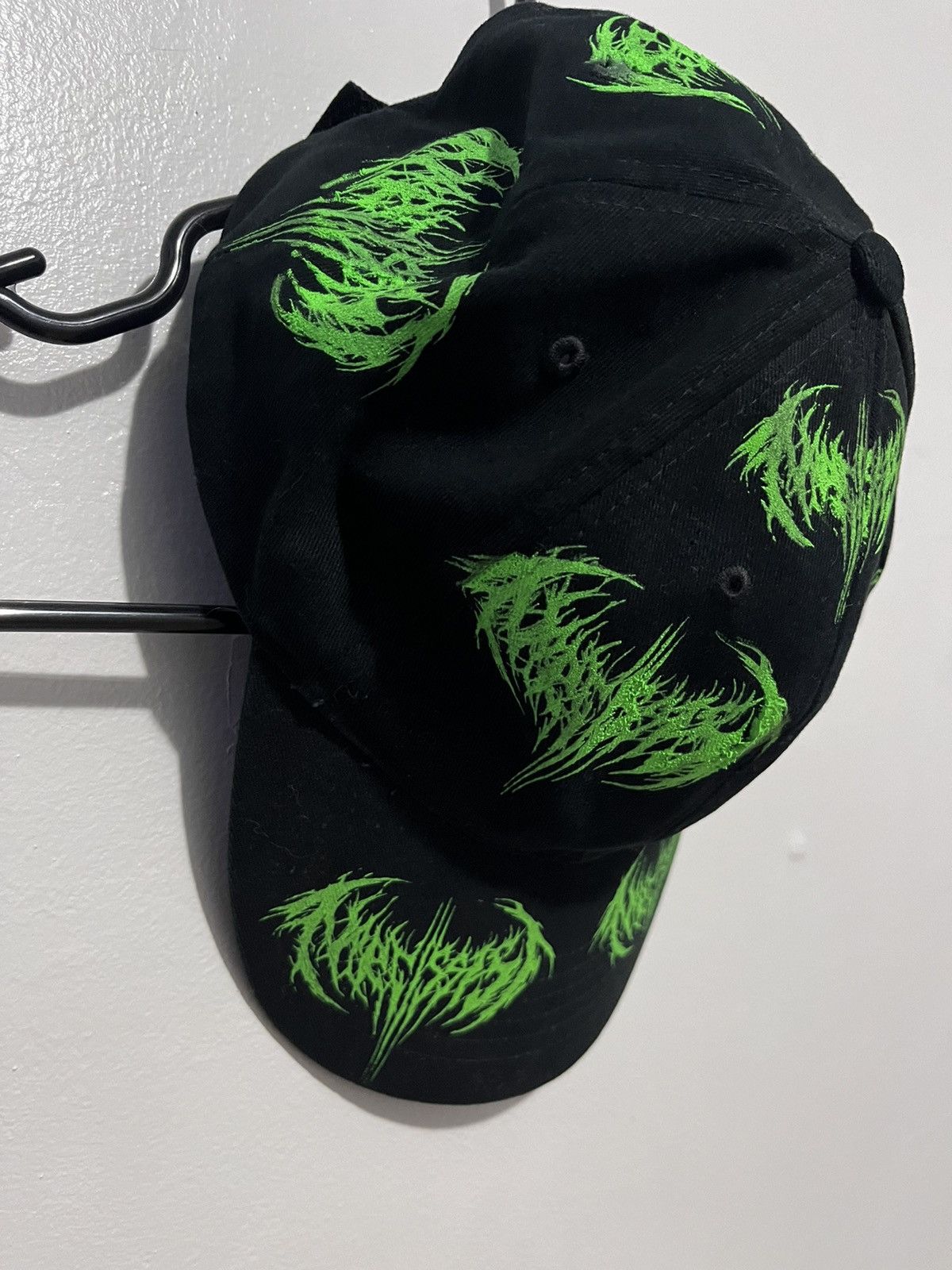 Playboi Carti Narcissist Green Hat Size ONE SIZE - 4 Thumbnail