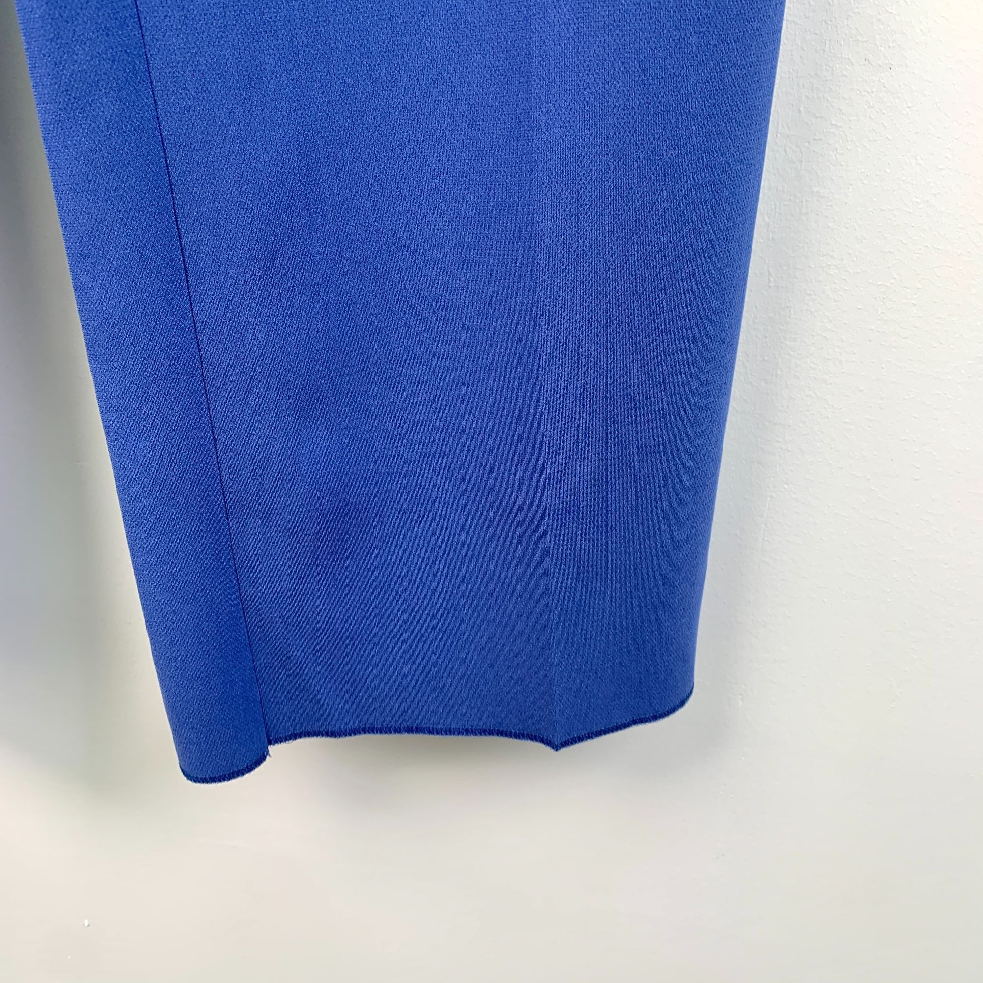 Other Max Mara Blue Tailored Straight-Leg Trousers (Size S) Size US 38 / EU 54 - 6 Thumbnail