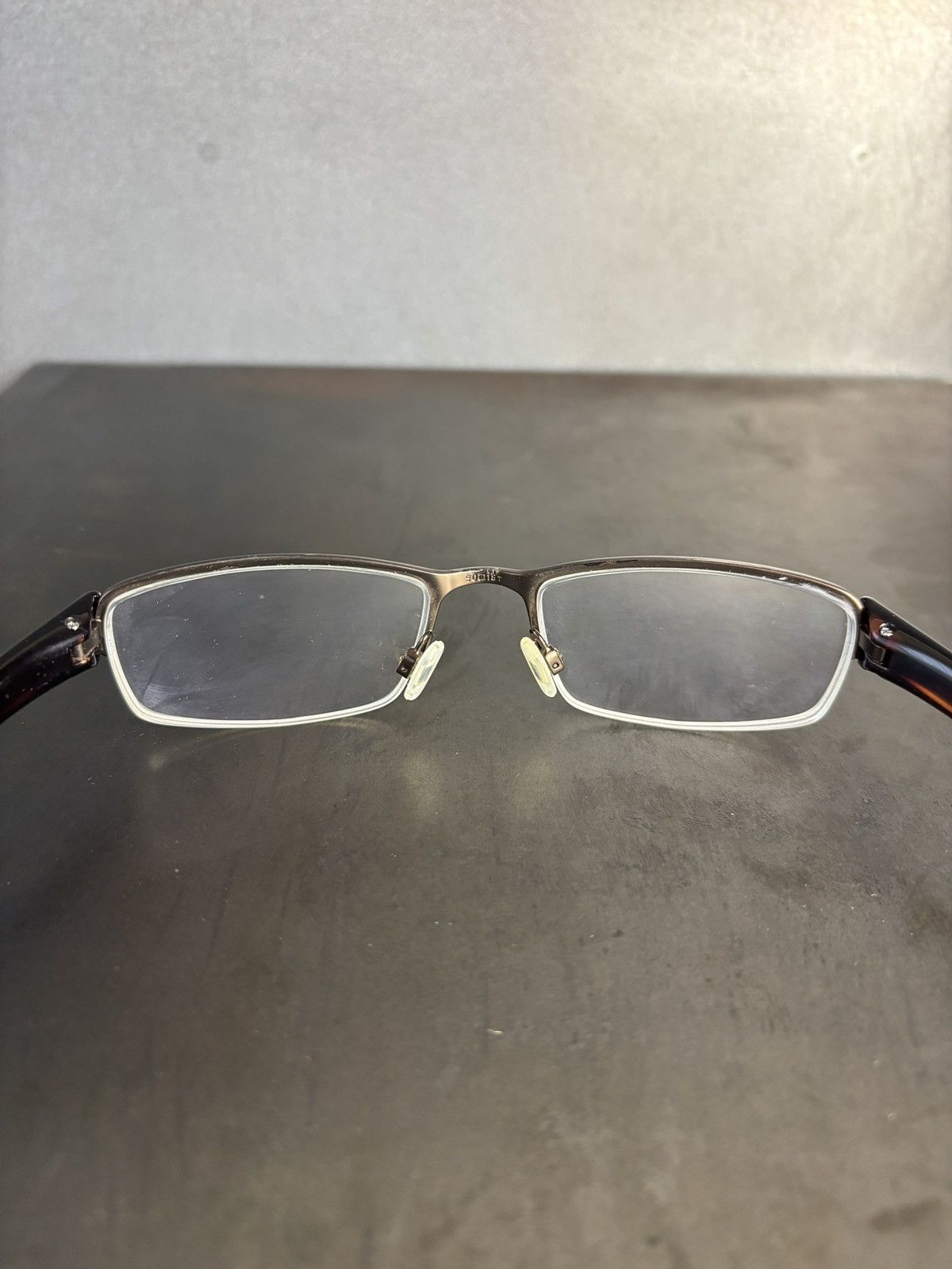 Nike × Vintage 2000s Nike Frames Eyeglasses Vintage Nike Swoosh Half Rim Size ONE SIZE - 10 Thumbnail