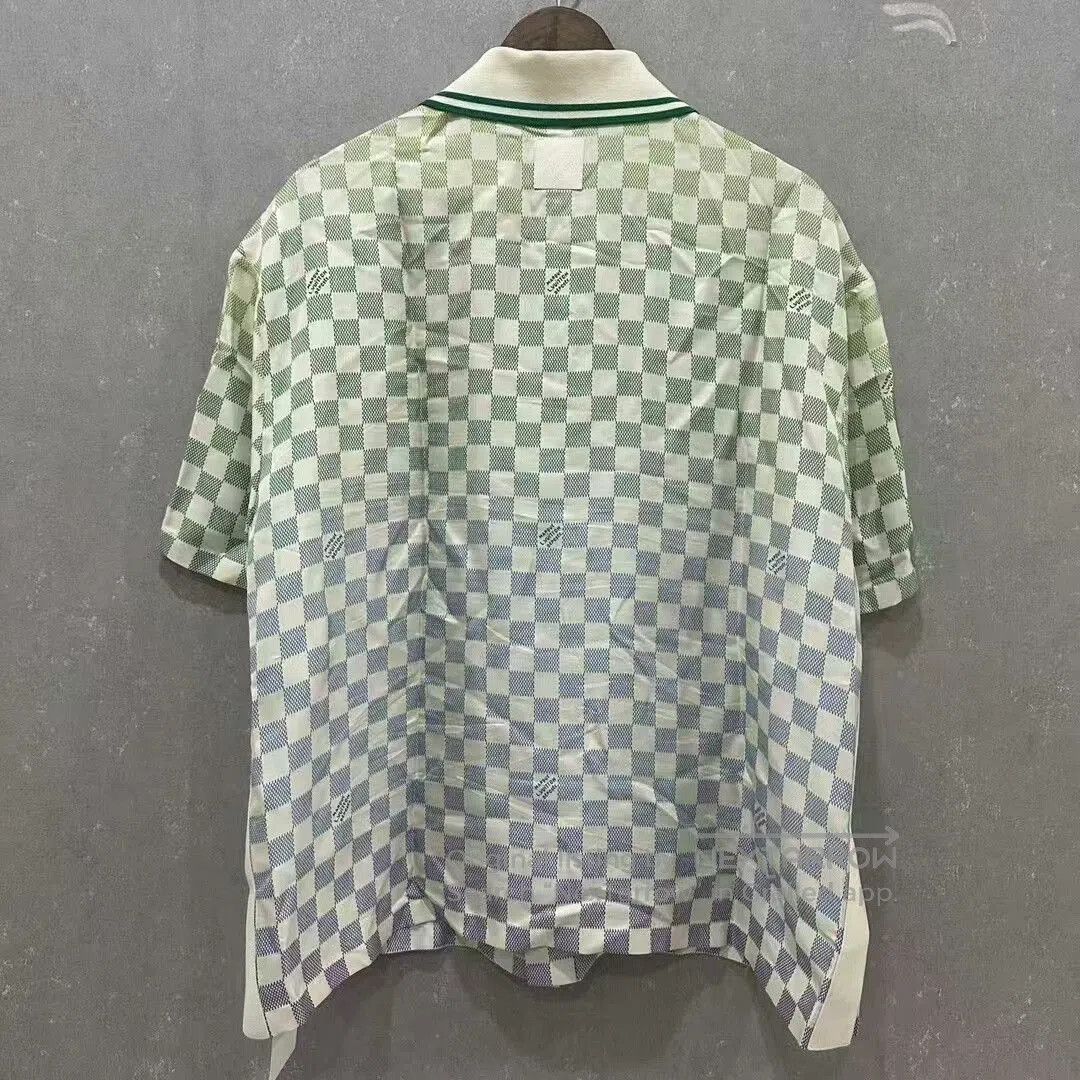 Louis Vuitton louis vuitton checkered polo shirt, size XL. Size US XL / EU 56 / 4 - 2 Thumbnail