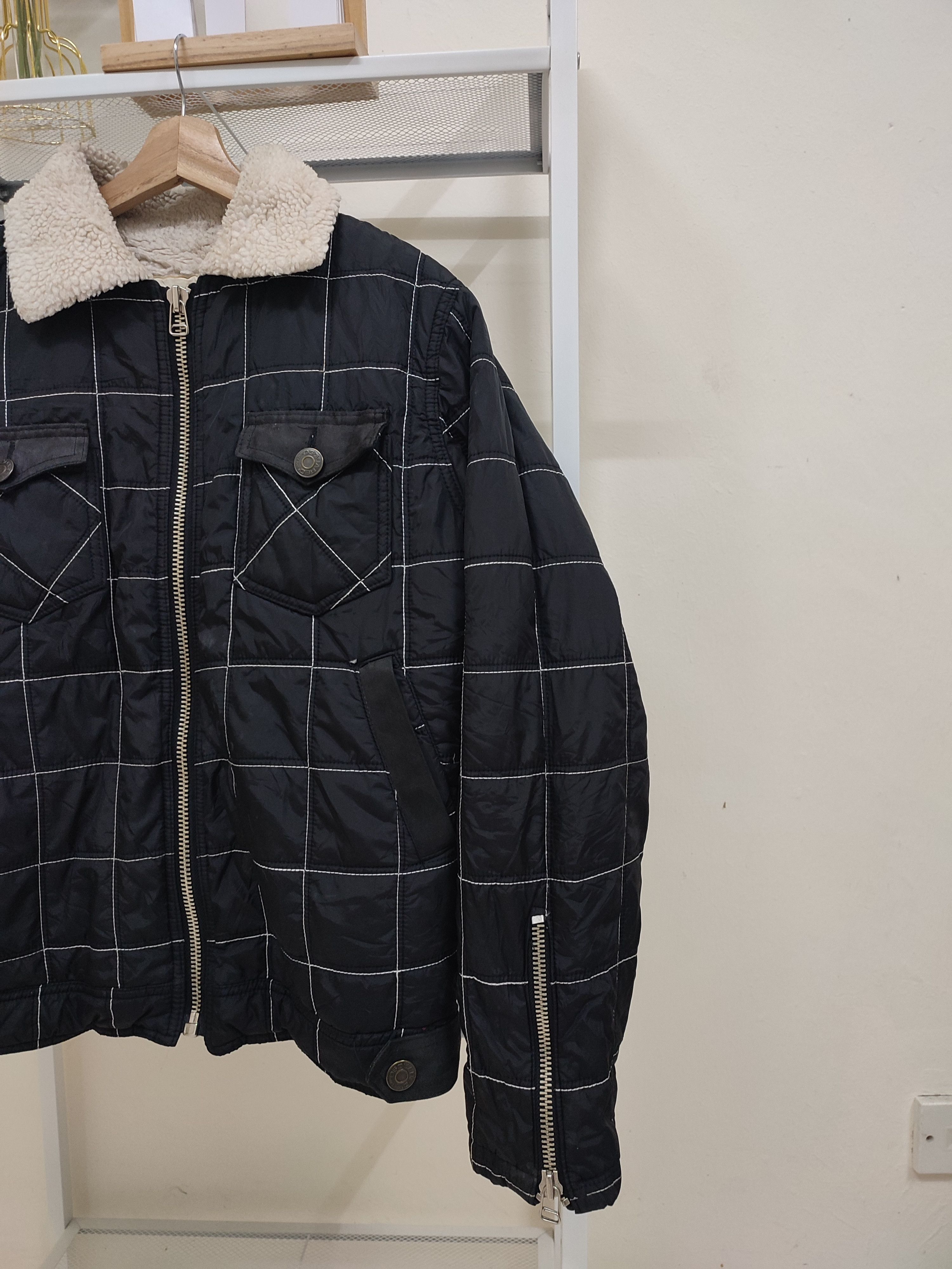 Rebel8 💥90s💥 Rebel Embroidery Sherpa Vintage Jacket Size US M / EU 48-50 / 2 - 5 Thumbnail