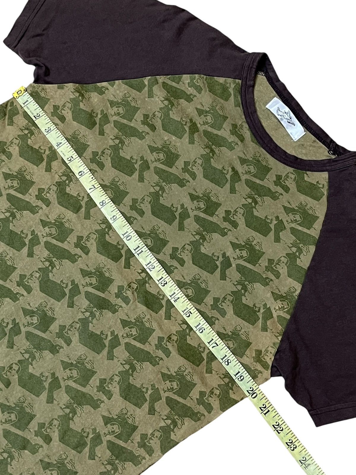 Japanese Brand ARCHIVE JAPANESE DOARAT INC FULL PRINT RAGLAN T SHIRT Size US M / EU 48-50 / 2 - 9 Thumbnail