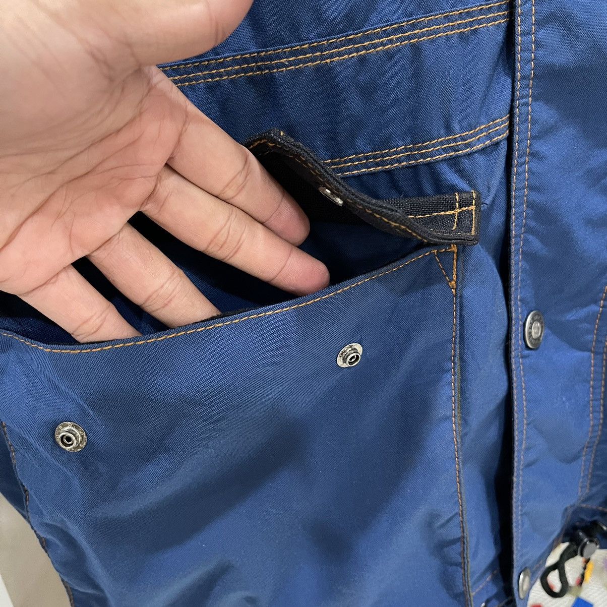 Billabong Vintage 90s Billabong Snap Button Outdoor Jacket Size US L / EU 52-54 / 3 - 15 Thumbnail