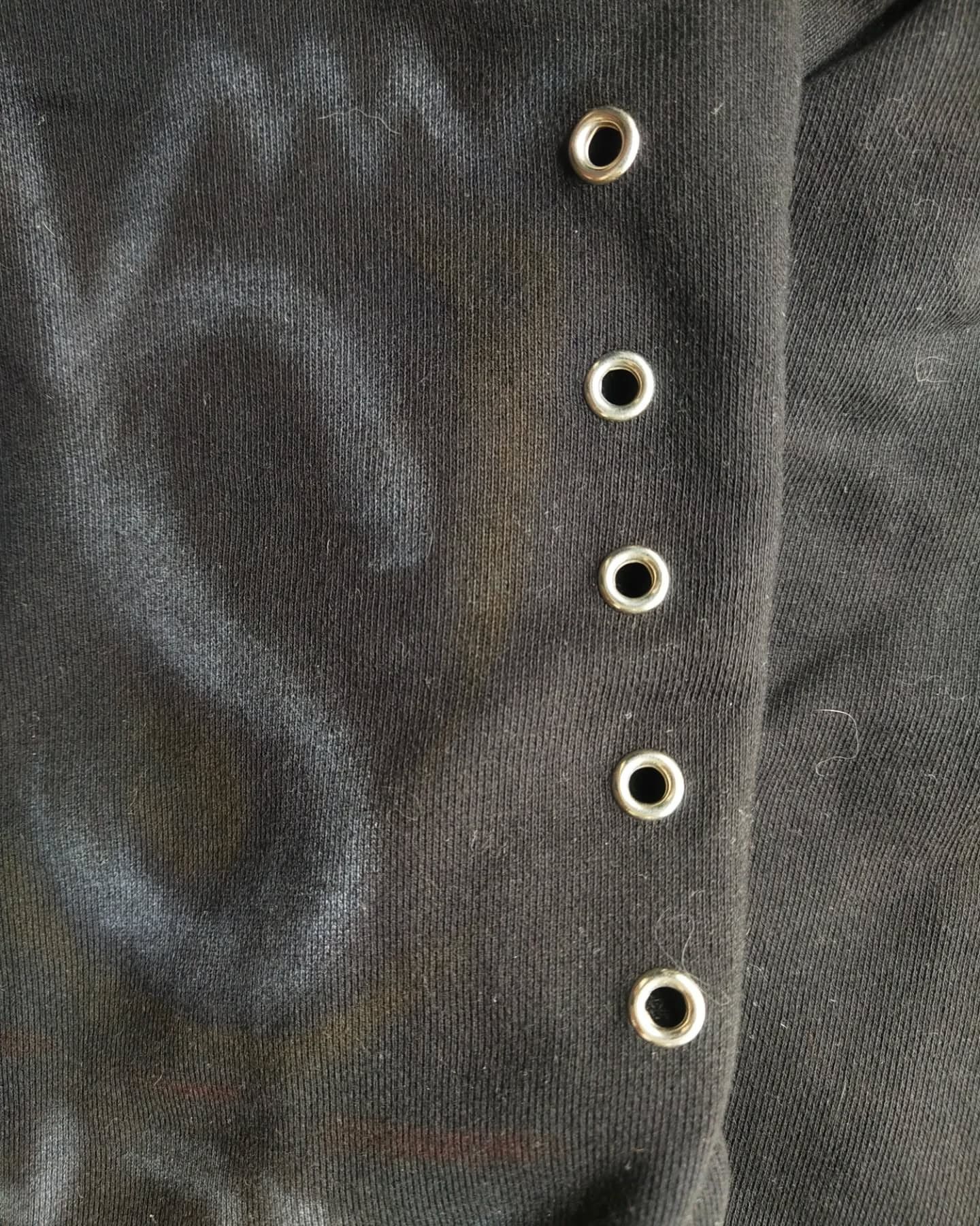 20471120 Devil 'n Bass Black Bondage Woman Jacket Size M / US 6-8 / IT 42-44 - 5 Thumbnail