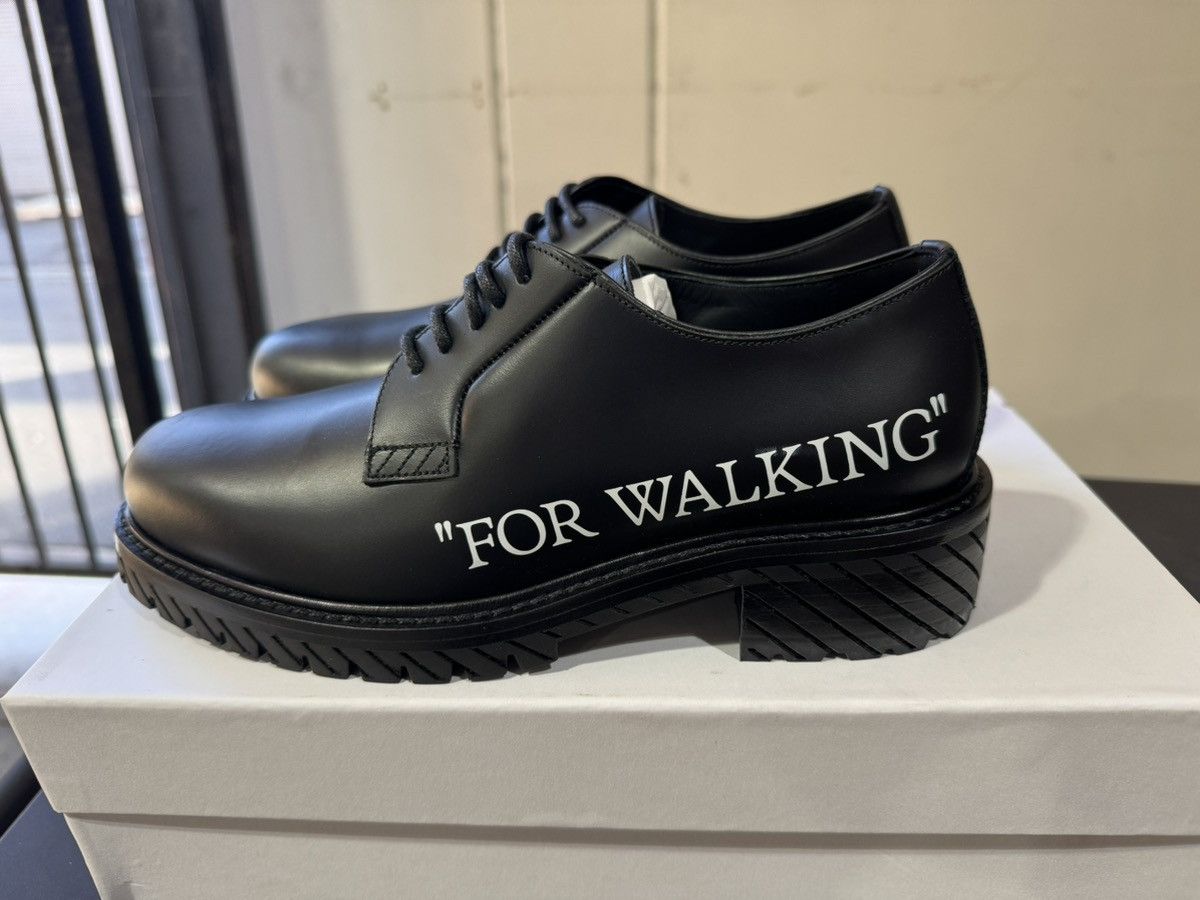 Off-White Off-White For Walking Derby Shoes Lace Up Size US 7 / EU 40 - 3 Thumbnail