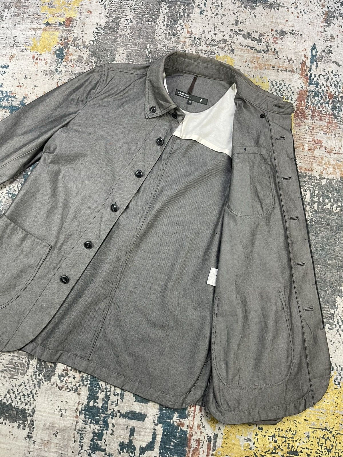 Japanese Brand Crociera Mano Garment Utility Workwear Chore Jacket Size US M / EU 48-50 / 2 - 8 Thumbnail