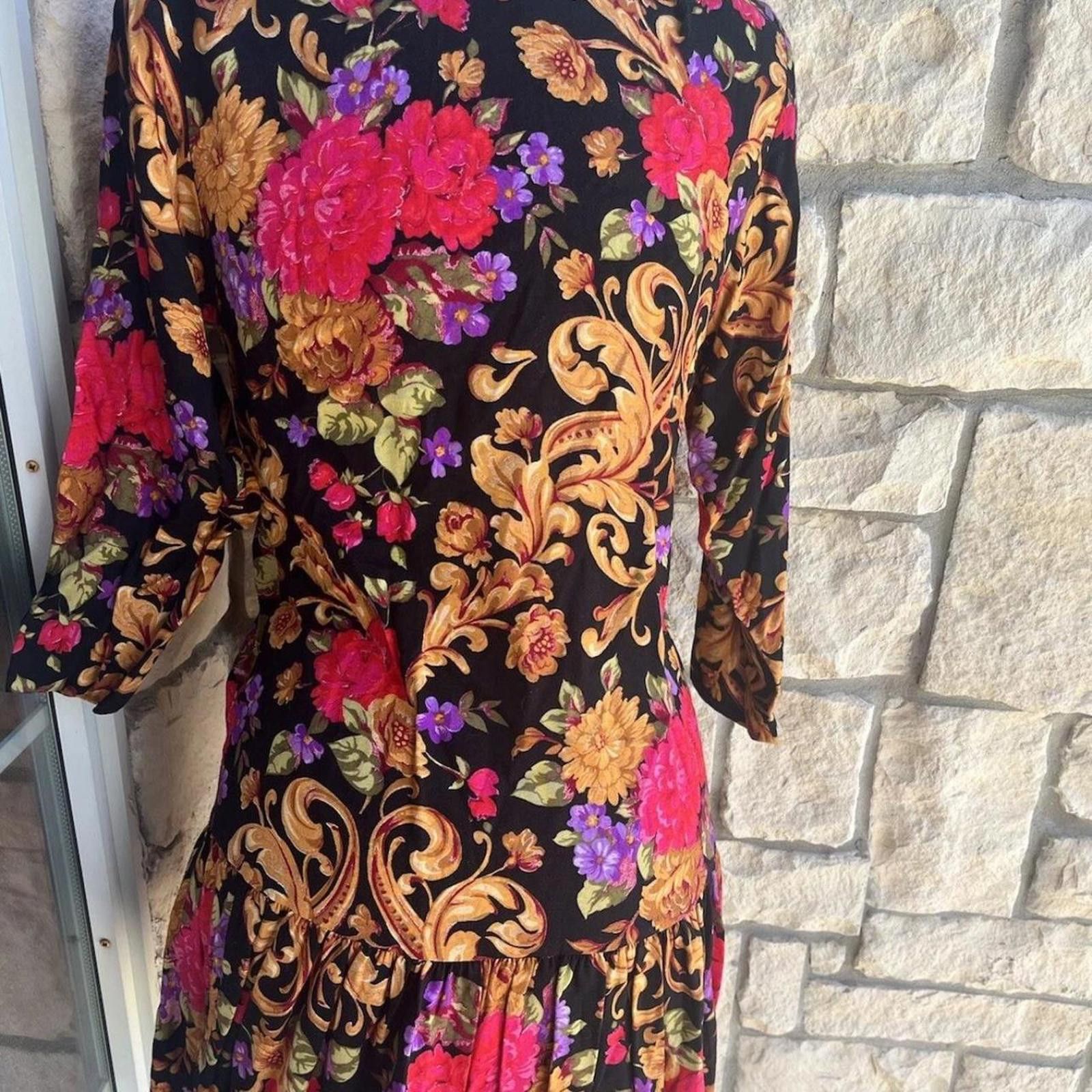 Other Vintage 80s floral blouse floral #80sfashion Size S / US 4 / IT 40 - 3 Thumbnail