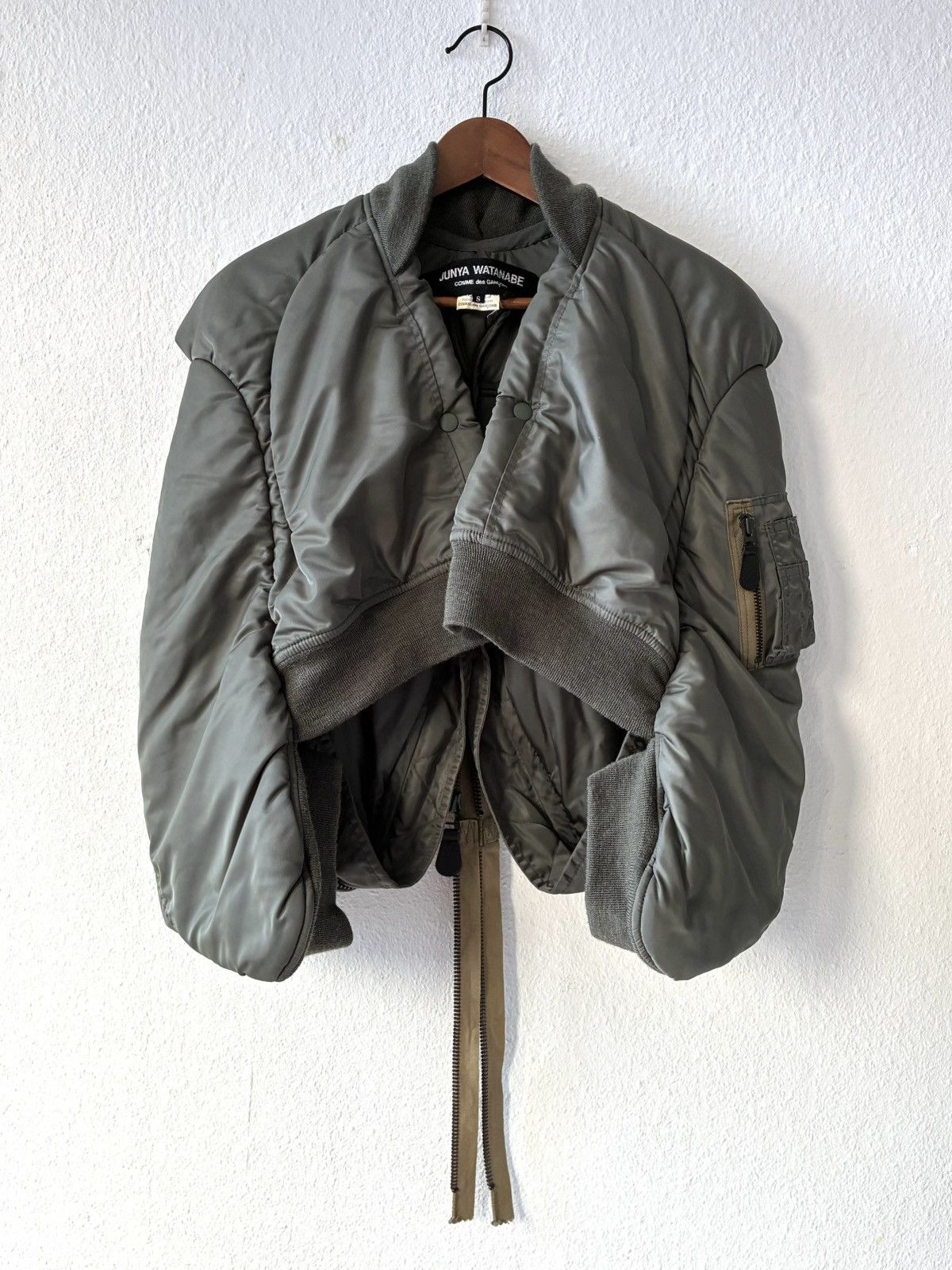 Junya Watanabe Junya Watanabe AW2006 Destructured Bomber Jacket Size S / US 4 / IT 40 - 5 Thumbnail