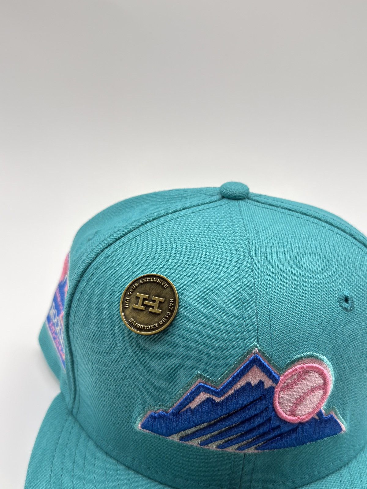 Hat Club Colorado Rockies Fitted Hat Cyclone Pack 7 1/4 Size ONE SIZE - 6 Thumbnail