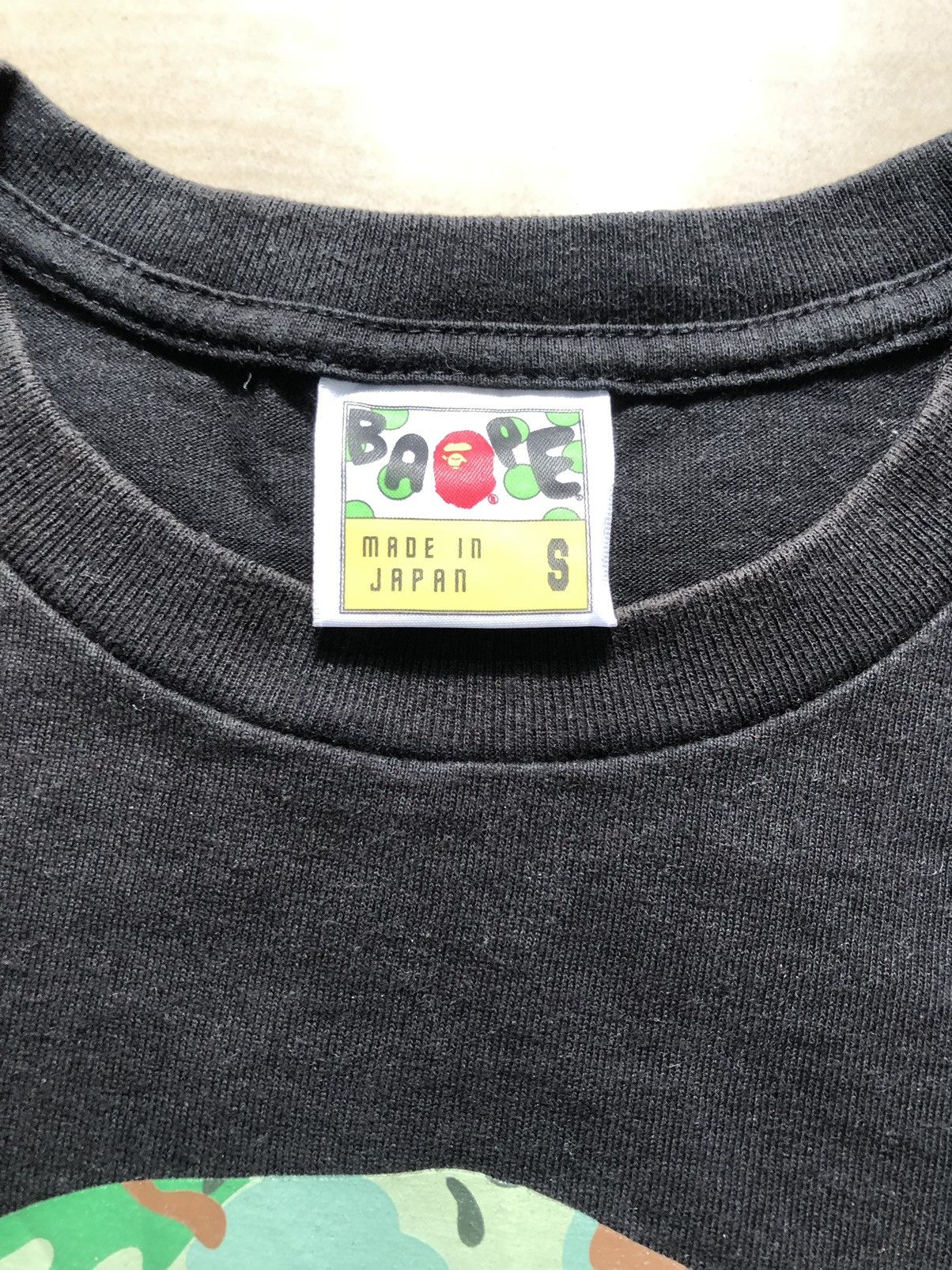 Bape BAPE Bathing Ape ABC Camo Green Big Ape Head Tee Size US S / EU 44-46 / 1 - 3 Thumbnail