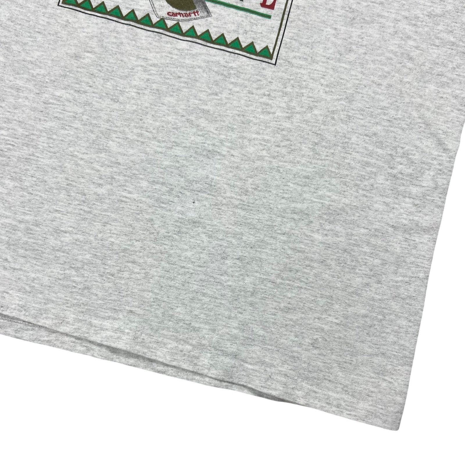 Carhartt × Vintage 90s Carhartt Founder Hamilton Carhartt shirt shirt promo tee Size US M / EU 48-50 / 2 - 3 Thumbnail