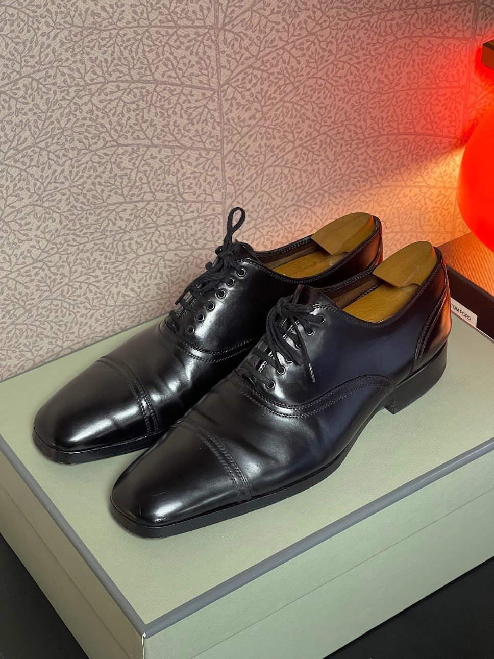 Tom Ford Tom Ford Gianni Oxford Lace Up Cordovan Leather Shoes Size US 8 / EU 41 - 2 Thumbnail