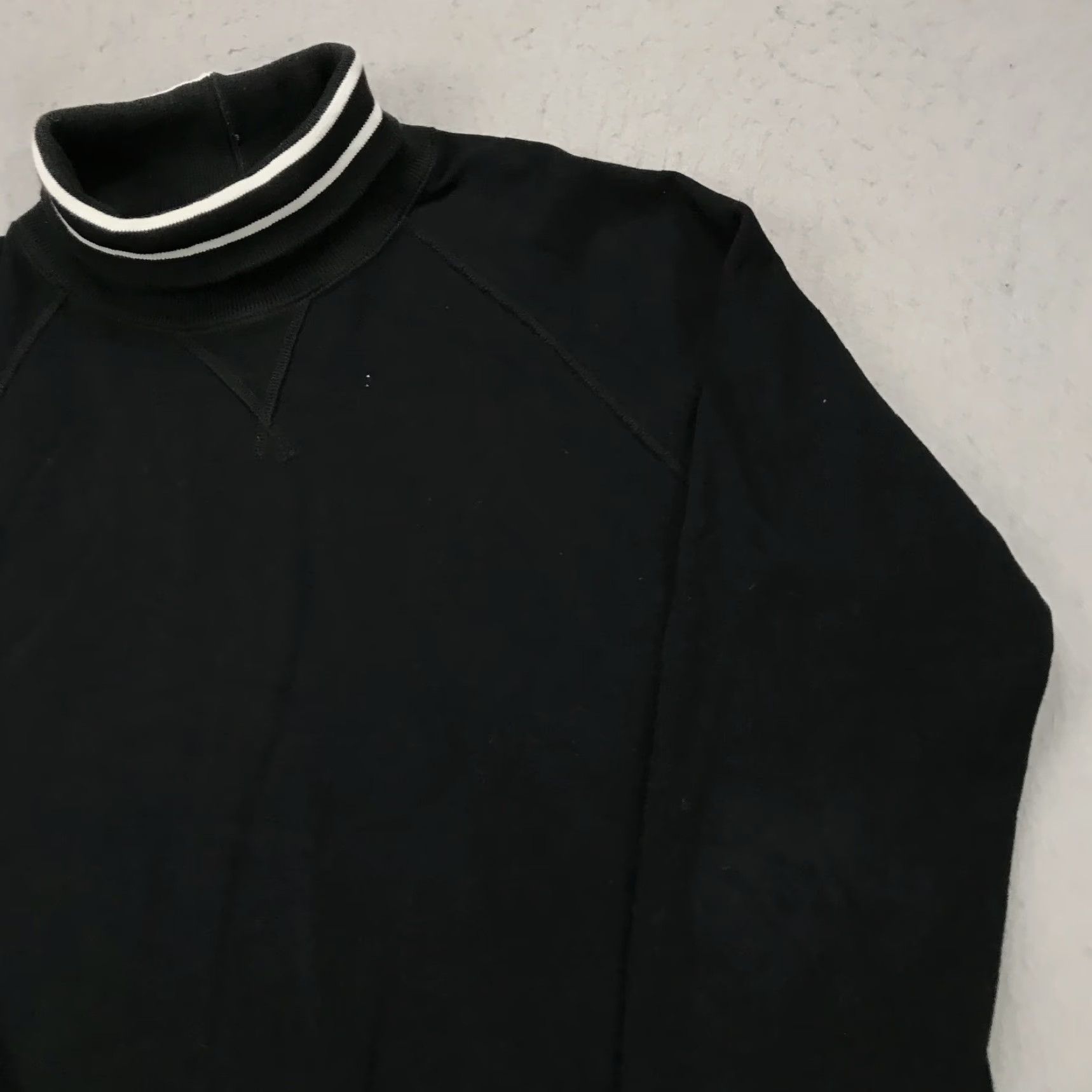 Todd Snyder Todd Snyder Sweatshirt Mens M Black Cotton Fleece Heavyweight Logo Embroidered Pullover Turtleneck Classic 100% Heavyweight Cotton Size US M / EU 48-50 / 2 - 3 Thumbnail