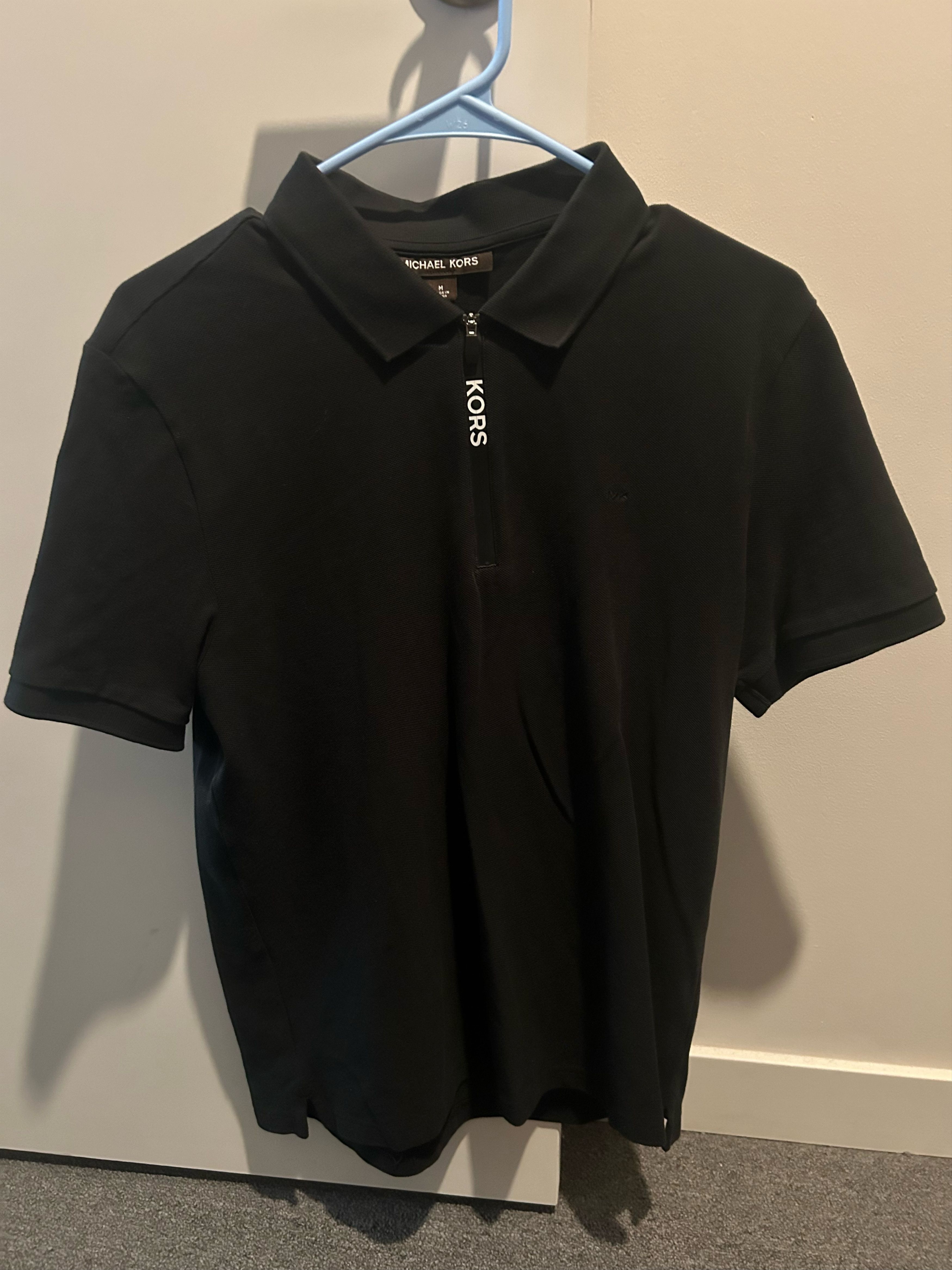 Michael Kors Zip MK Polo Size US M / EU 48-50 / 2 - 1 Thumbnail