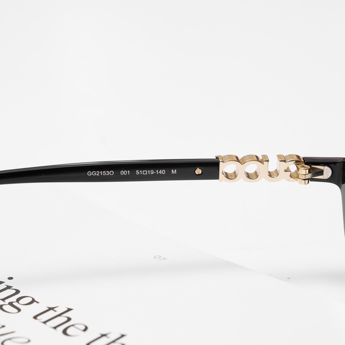 Gucci GUCCI GG2153O 001 GLASSES Size ONE SIZE - 5 Thumbnail
