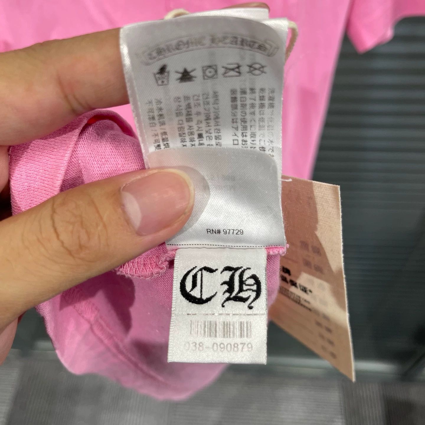 Chrome Hearts Chrome Hearts Pink Sanskrit Scroll Tee M 99 New Size US M / EU 48-50 / 2 - 6 Thumbnail
