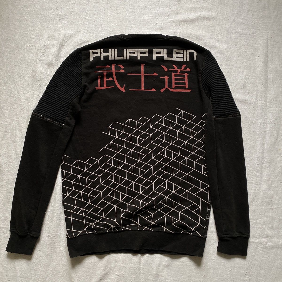 Philipp Plein Philipp Plein Japanese Skull Appear Print Sweatshirt Size US M / EU 48-50 / 2 - 3 Thumbnail