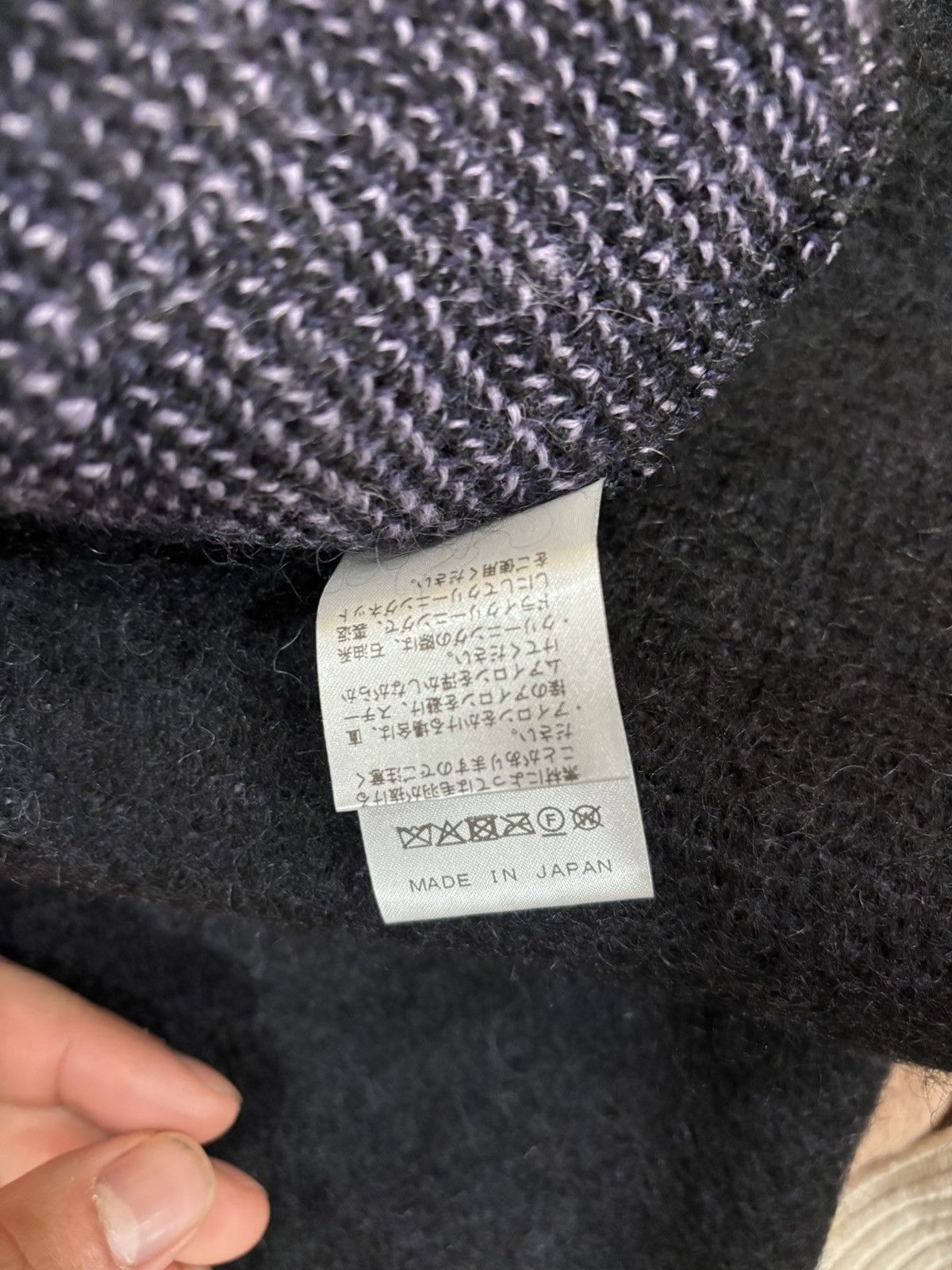 Needles Needles x STUDIOUS Mohair cardigan Size US L / EU 52-54 / 3 - 4 Thumbnail