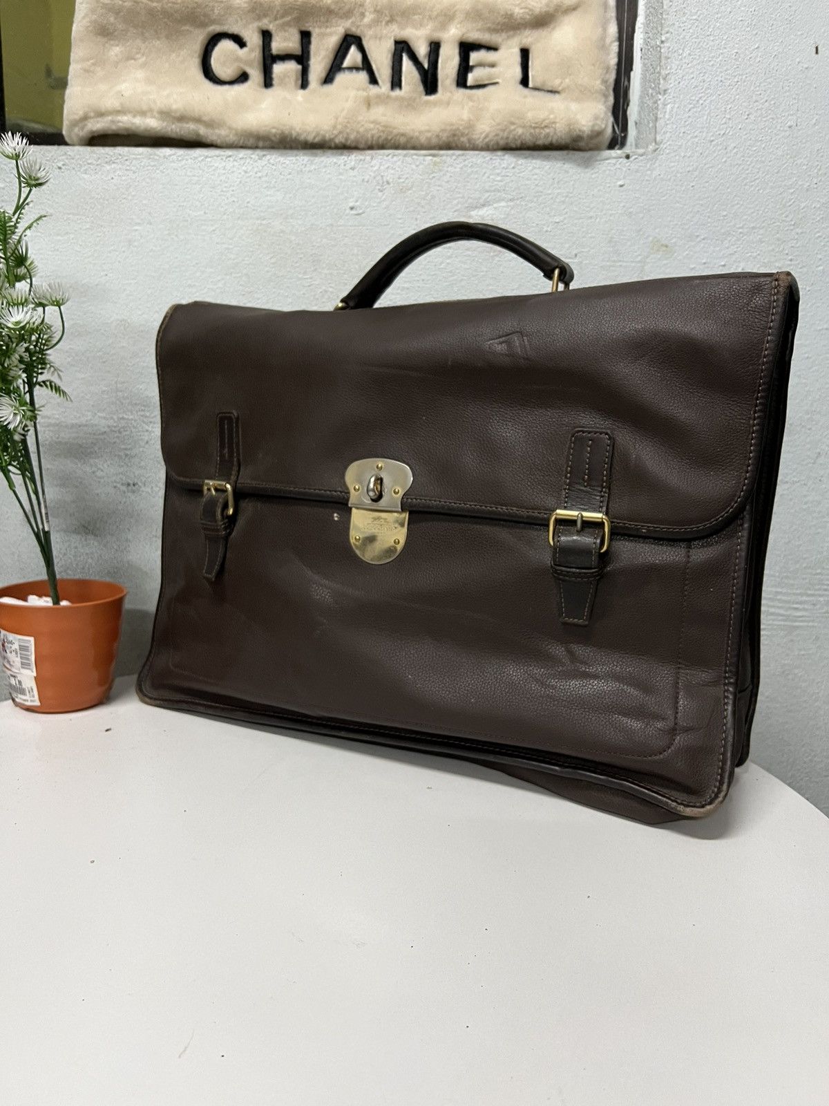 Longchamp × Vintage Vintage LongChamp Briefcase Size ONE SIZE - 1 Thumbnail