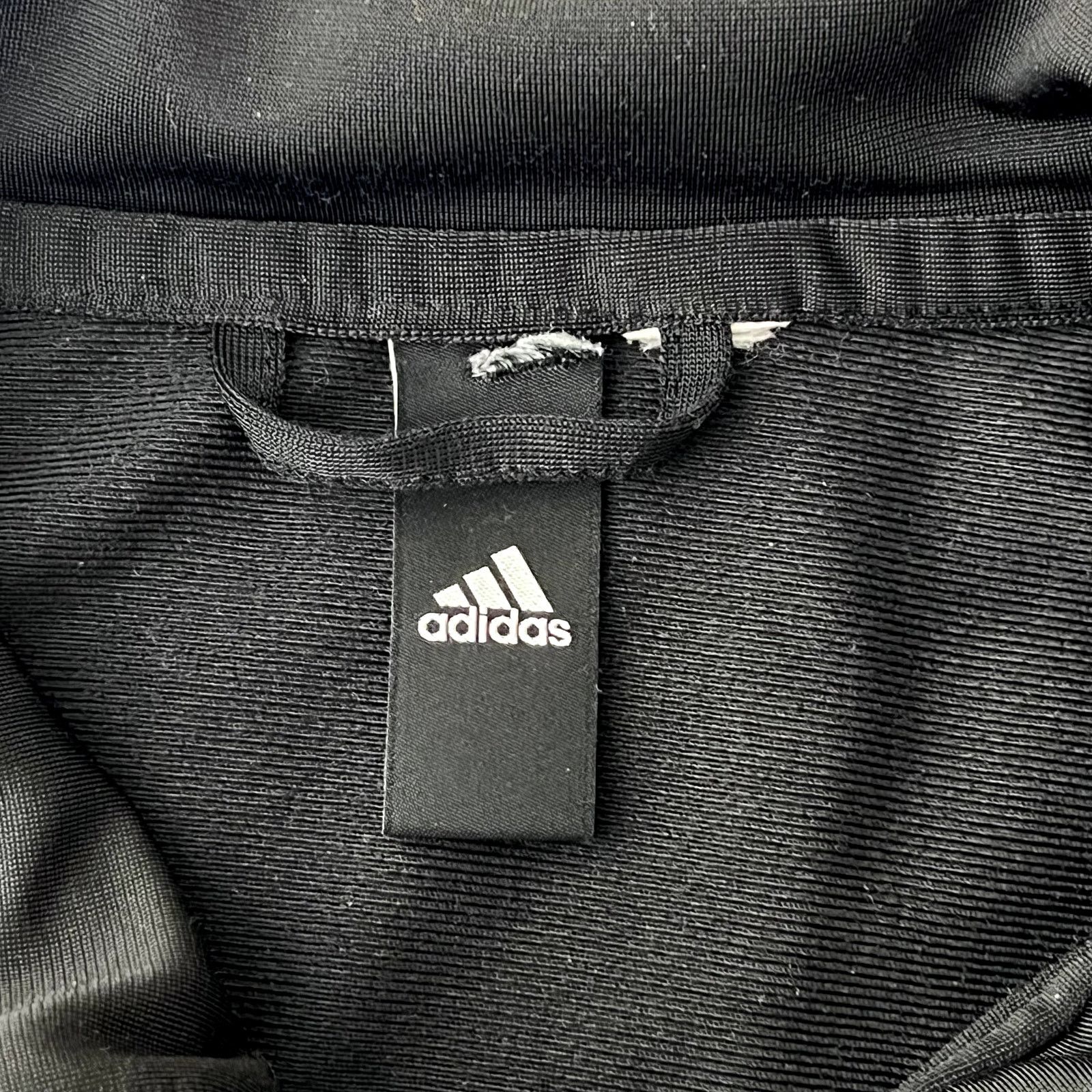 Adidas Adidas Black Striped Athletic Zip Track Jacket Size S / US 4 / IT 40 - 6 Thumbnail