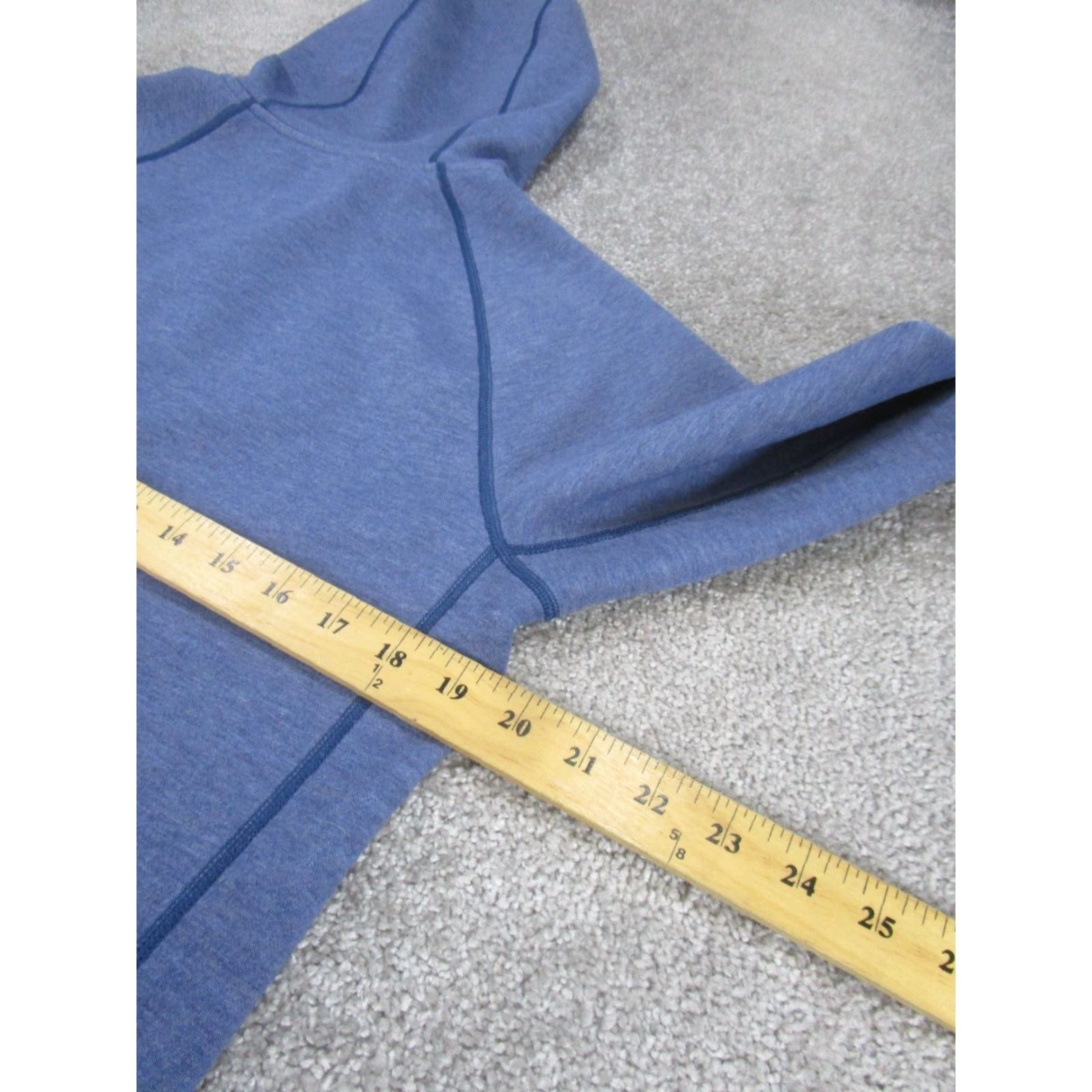 Prana prAna Womens Hoodie XS Blue Fleece Pullover Sweatshirt Regular Size Type: Hoodie (XS) - Blue, Prana, Fleece, Pullover, Solid, Activewear, Womens Size XS / US 0-2 / IT 36-38 - 5 Thumbnail