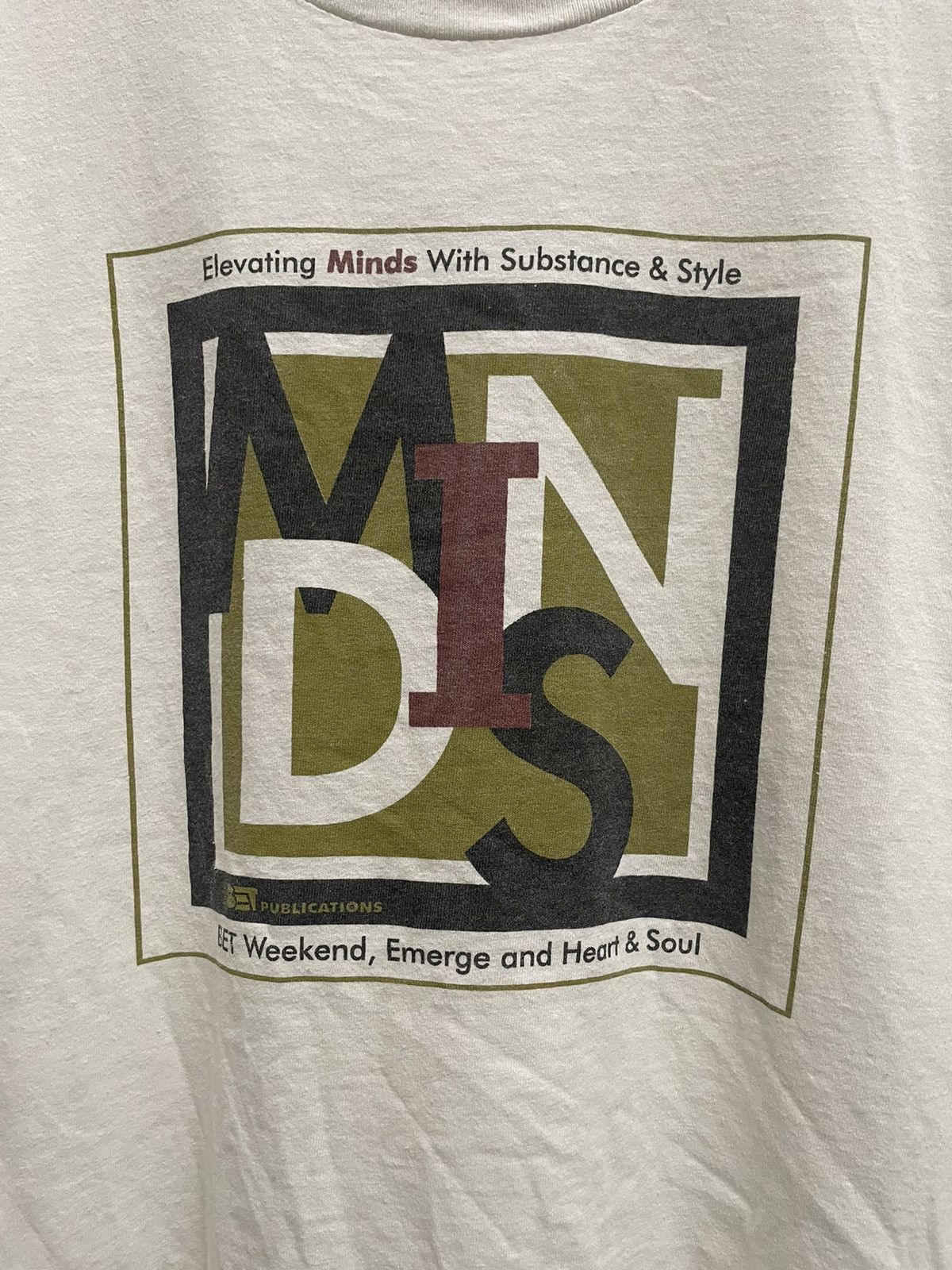 Vintage Vintage 90s Graphic Tee Shirt Rap Tees Unsoundrags Hanes Size US M / EU 48-50 / 2 - 4 Thumbnail