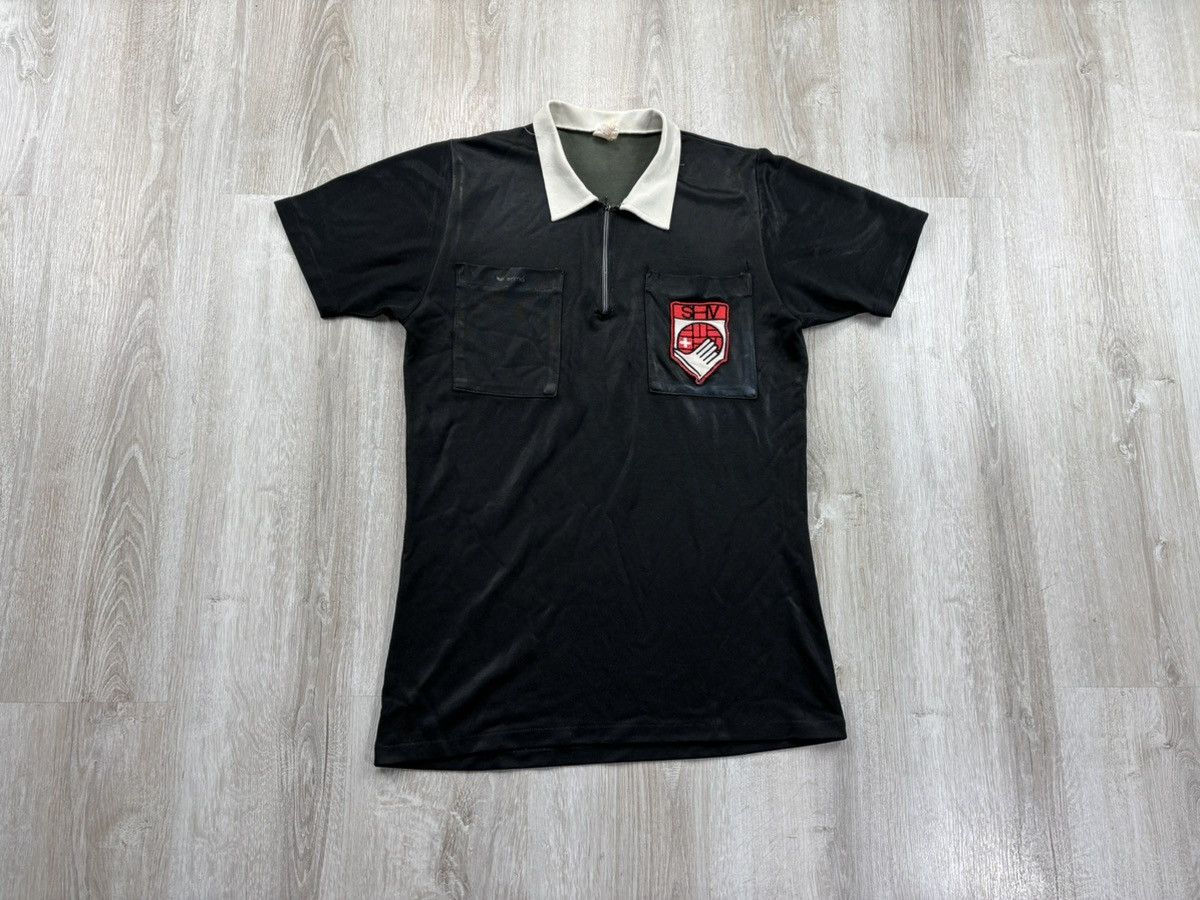 Erima × Vintage Mens vintage t shirt Erima Switzerland Referee Size S/M Size US M / EU 48-50 / 2 - 1 Thumbnail