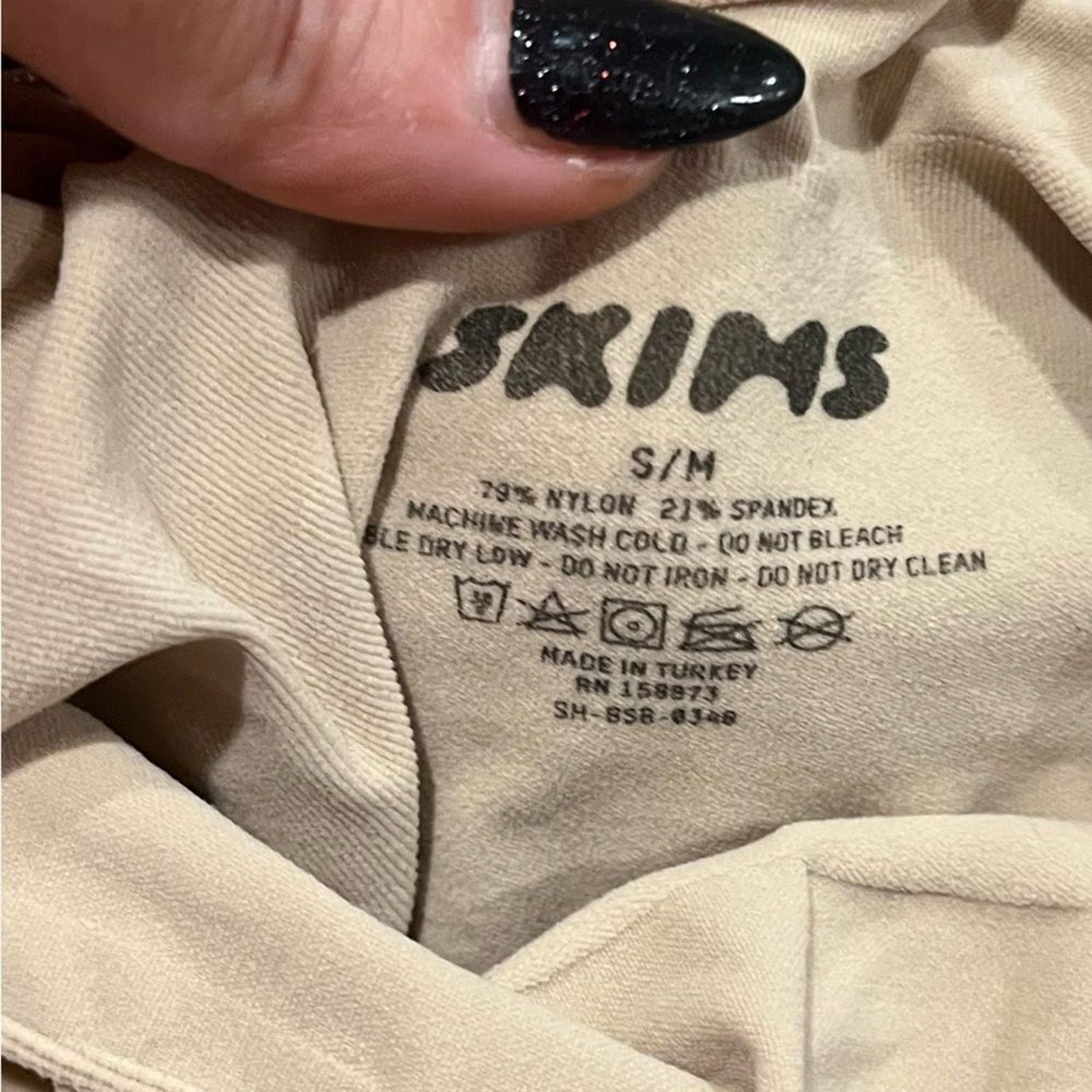 SKIMS NWOT Skims Seamless Sculpt Brief Bodysuit Nude S/M Size S / US 4 / IT 40 - 3 Thumbnail