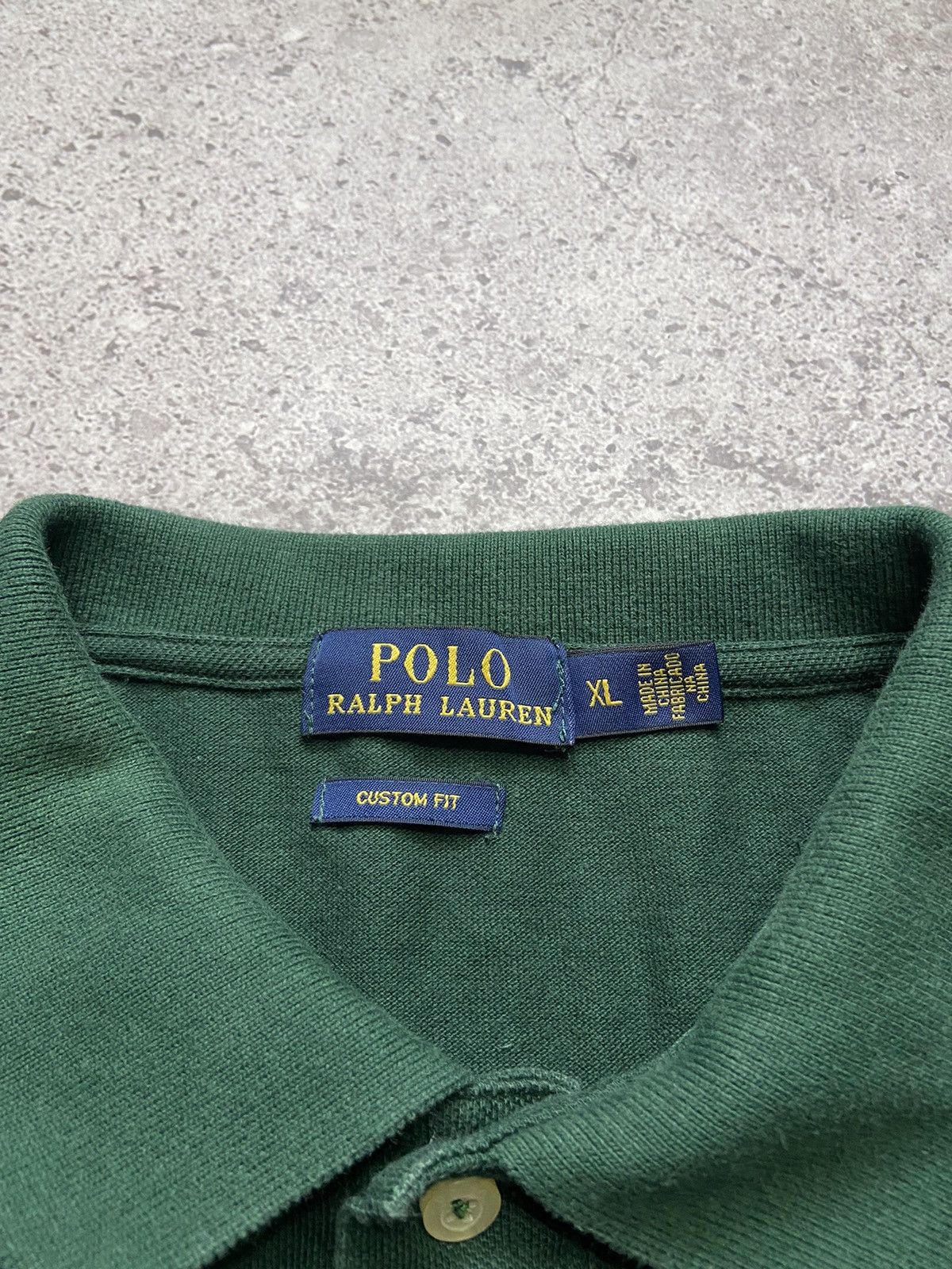 Polo Ralph Lauren Vintage Polo Bear Ralph Lauren Men Polo Tee Size US XL / EU 56 / 4 - 3 Thumbnail