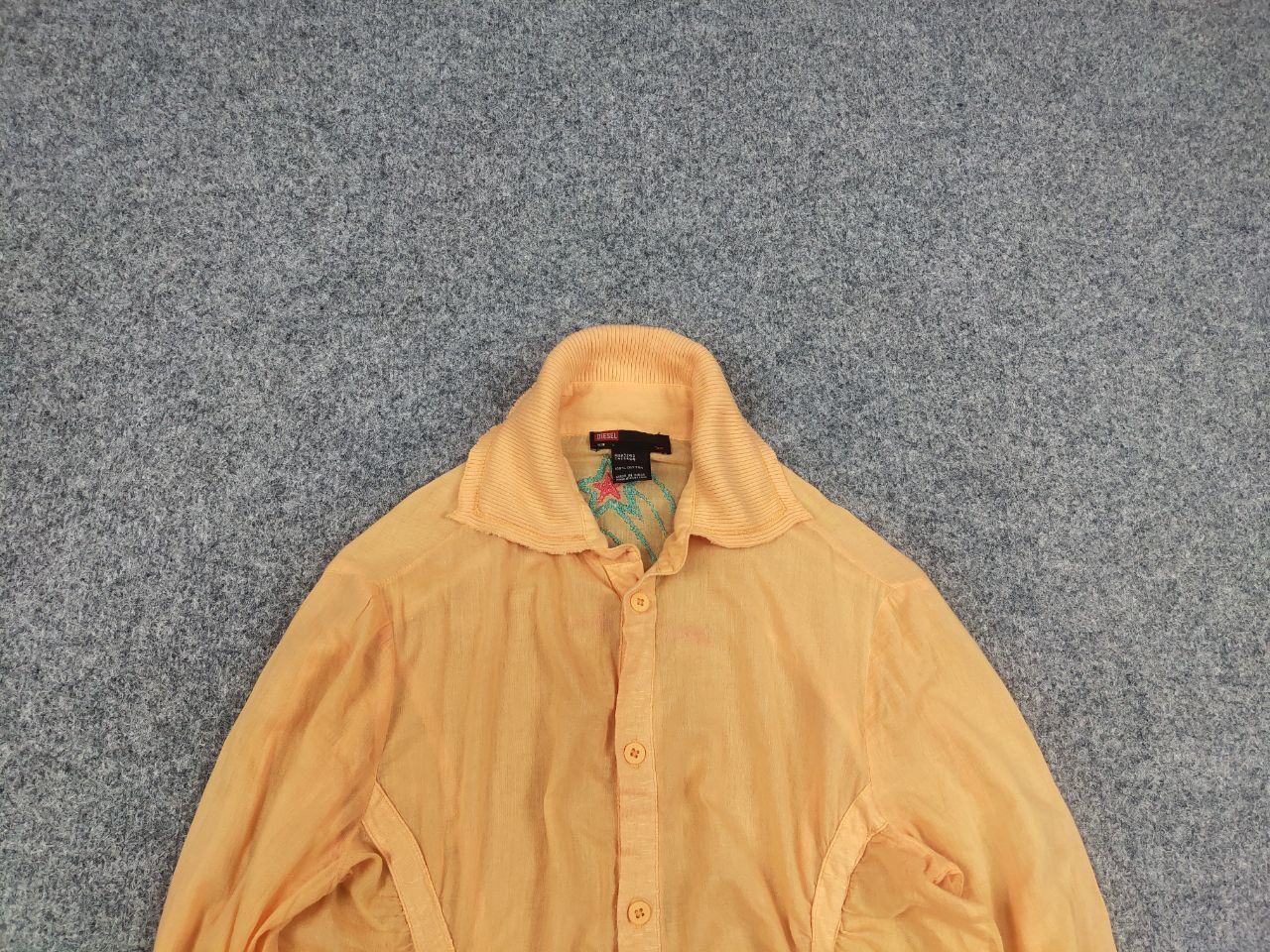 Diesel Vintage Diesel Y2K Blouse Shirt drawstrings embroidered logo Size L / US 10 / IT 46 - 4 Thumbnail