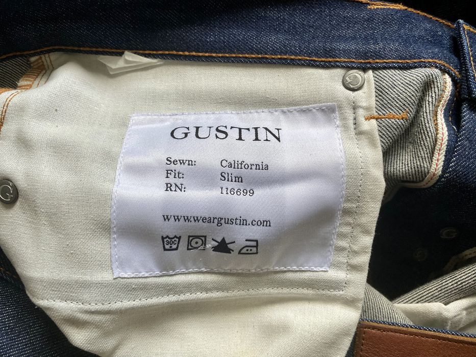 Gustin Gustin The 1968 Slim Fit Selvedge Jean Grailed