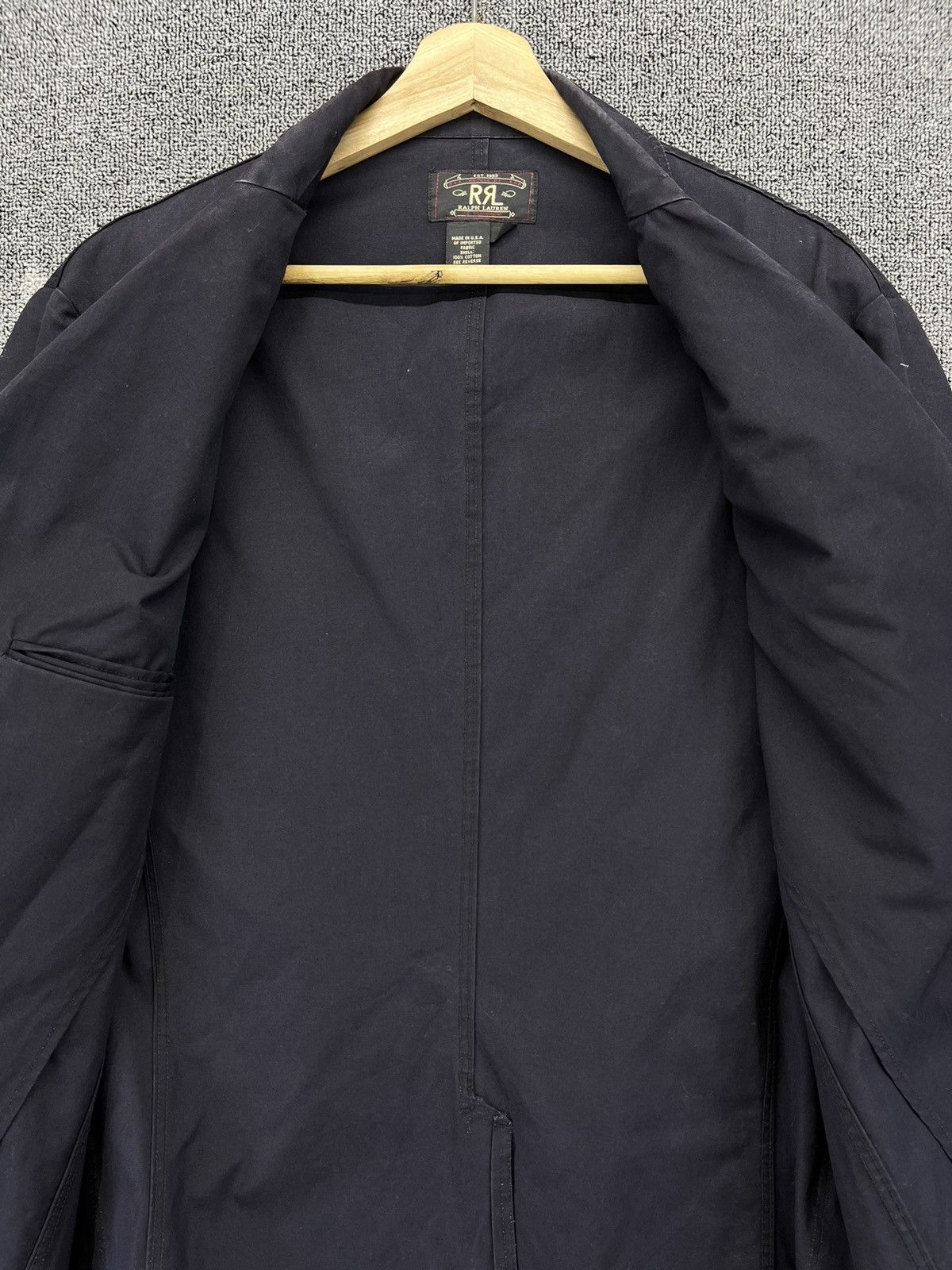 RRL Ralph Lauren Vintage Double RRL Ralph Lauren Cotton Coat Jacket Size US S / EU 44-46 / 1 - 8 Thumbnail
