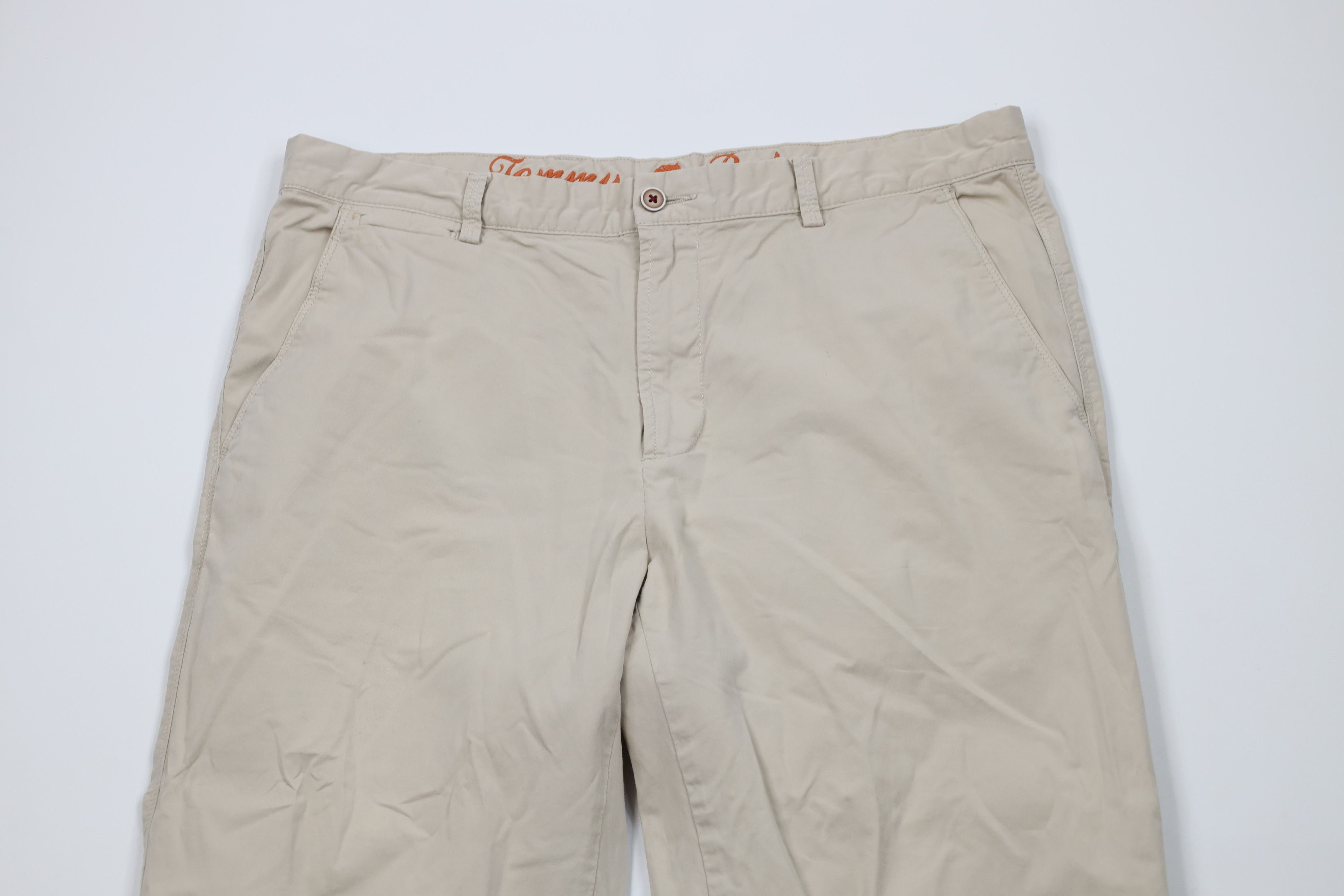 Tommy Bahama Vintage Tommy Bahama Stretch Wide Leg Chino Pants Beige Size US 36 / EU 52 - 2 Thumbnail
