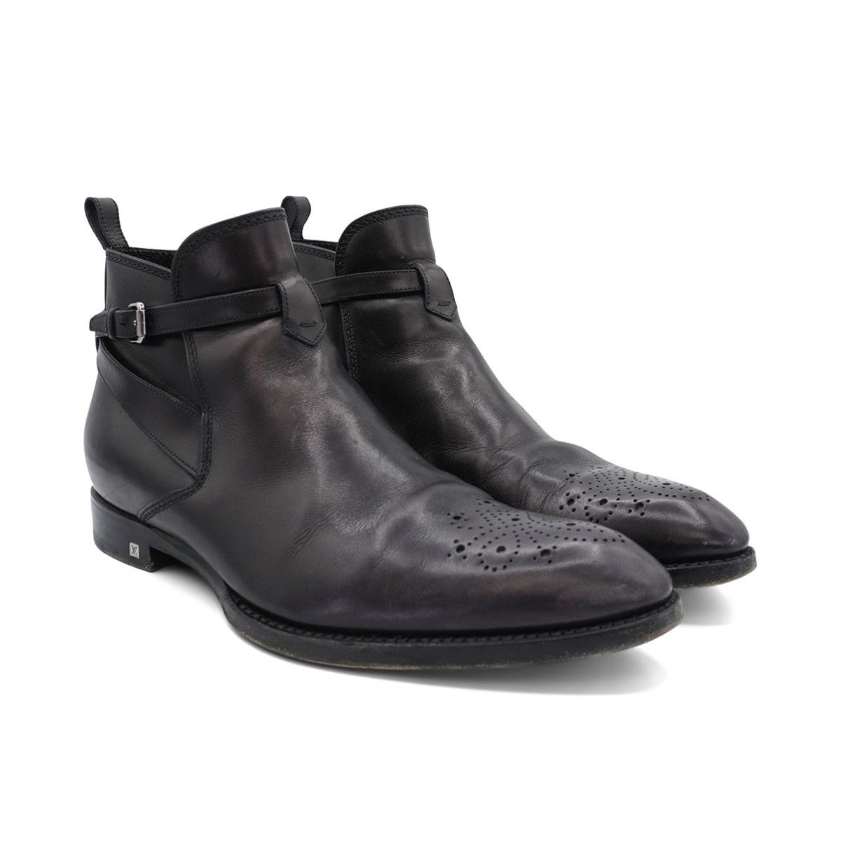 Louis Vuitton Louis Vuitton Ankle Strap Moto Boots Size US 8.5 / EU 41-42 - 2 Thumbnail