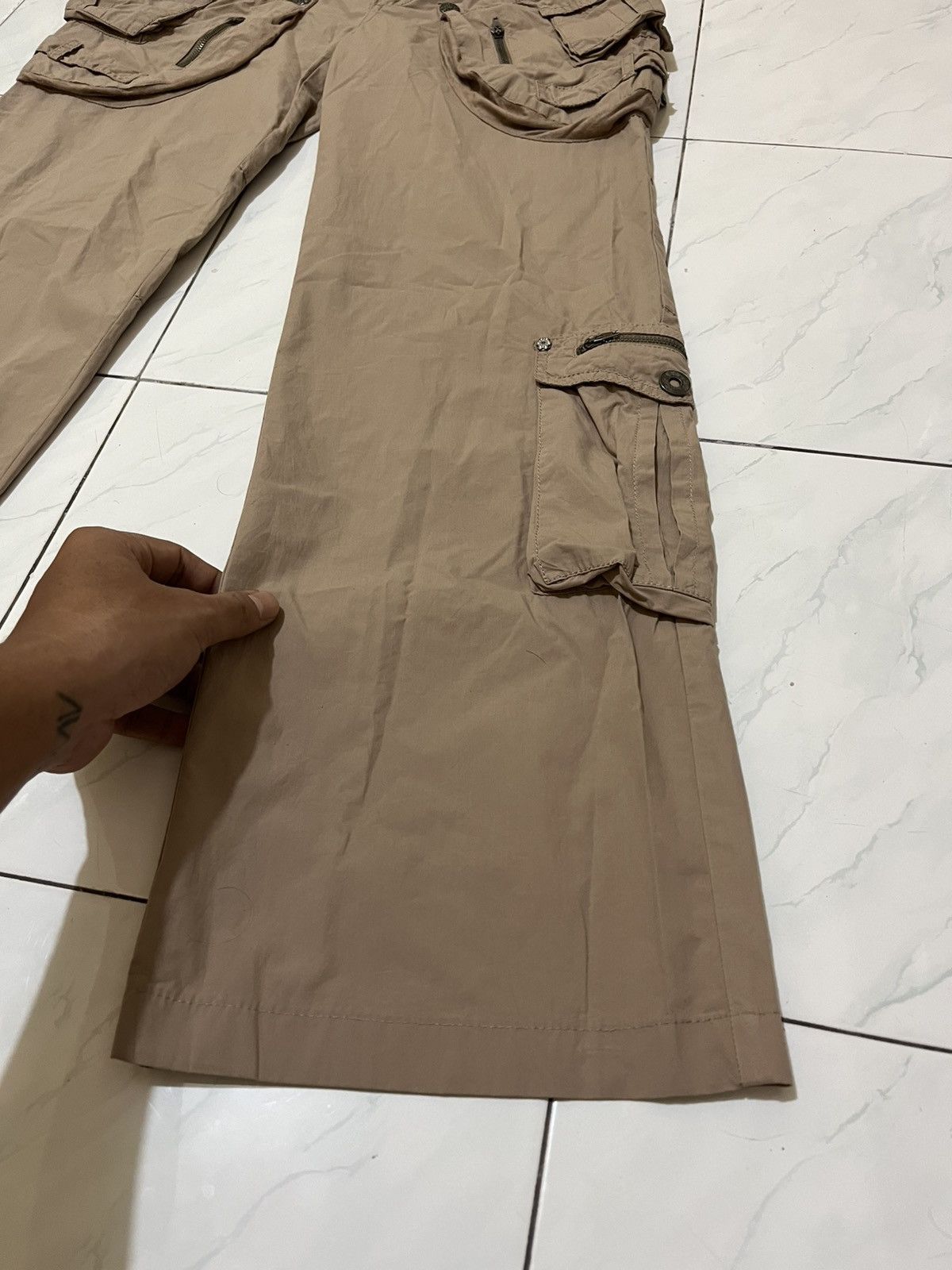Japanese Brand MO & CO Multipocket Cargo Tactical Pants Size US 27 - 5 Thumbnail