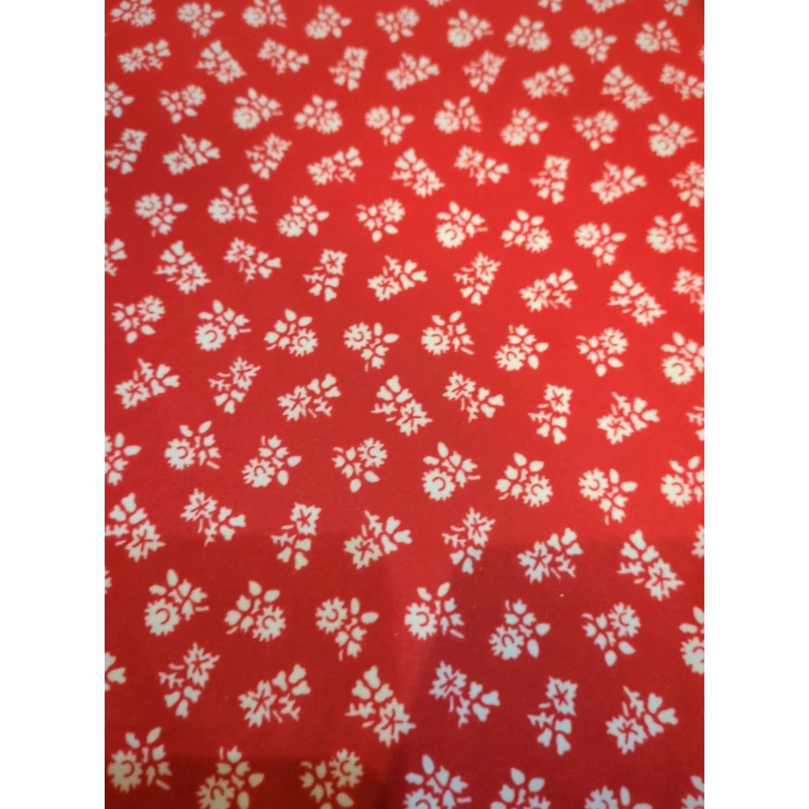 Vintage VINTAGE Lind Clare Shirt Womens L Red Floral Blouse Top Size L / US 10 / IT 46 - 4 Thumbnail