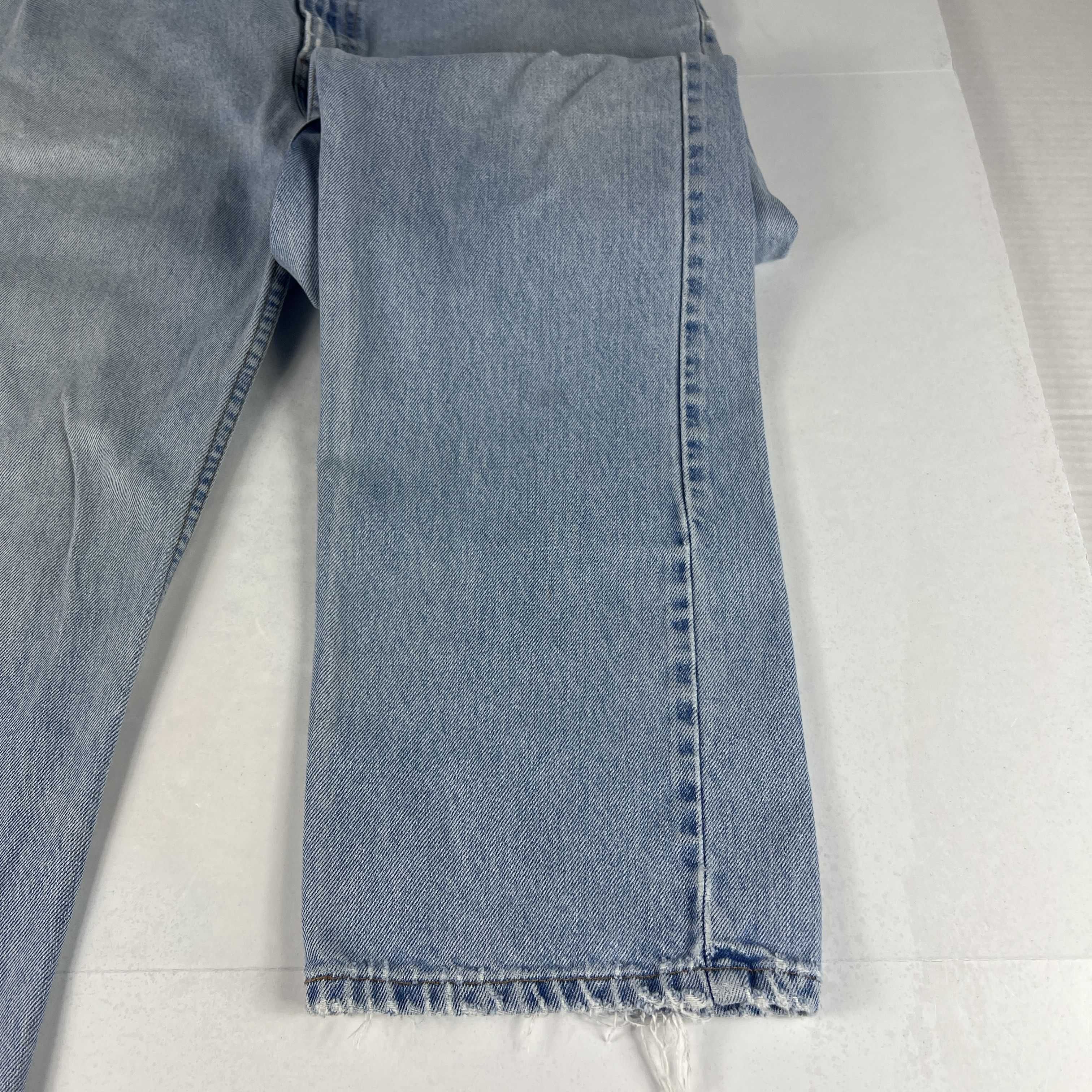 Levi's × Vintage Y2K Levi's Jeans 505 Straight Blue Faded Grunge Cotton Denim Size US 33 - 10 Thumbnail