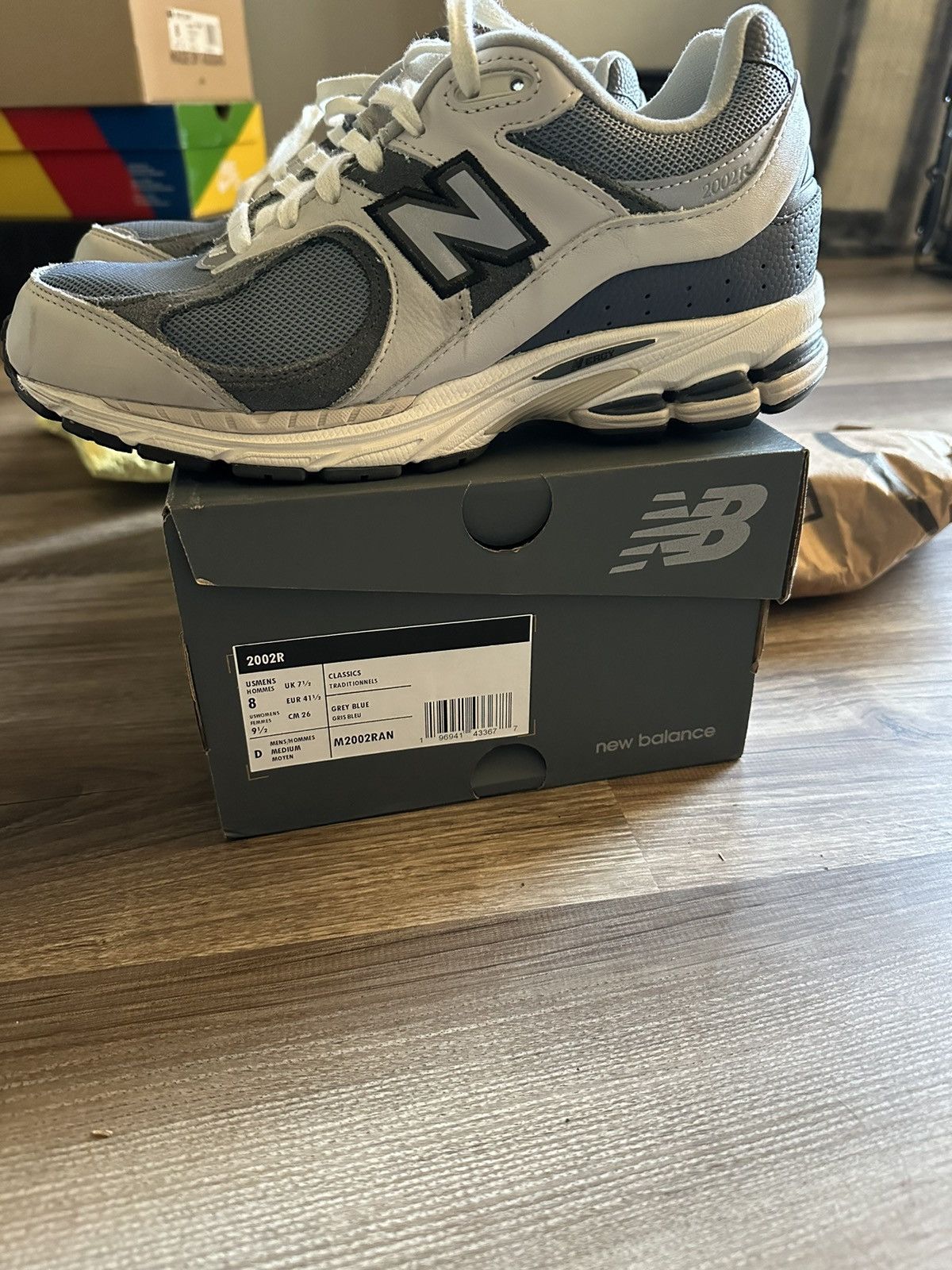 atmos New Balance 2002R Atmos Cybernetics Blue Size US 8 / EU 41 - 7 Thumbnail