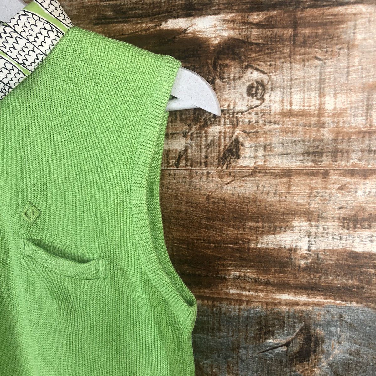 Christian Dior Monsieur Christian Dior Sports Green Vest #A1335 Size M / US 6-8 / IT 42-44 - 8 Thumbnail
