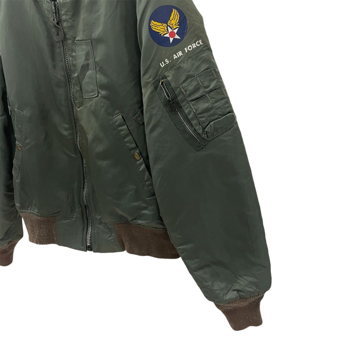 I. Spiewak And Sons Vintage 90s I Spiewalk & Sons Us Army Airforce Bomber Size US L / EU 52-54 / 3 - 2 Thumbnail