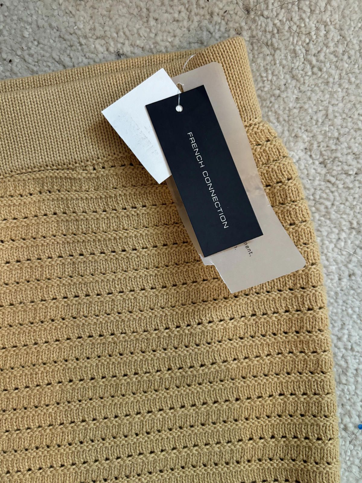 French Connection NWT French Connection Biscotti Knitted Shorts - Size XL Size 40" / US 18 - 3 Thumbnail