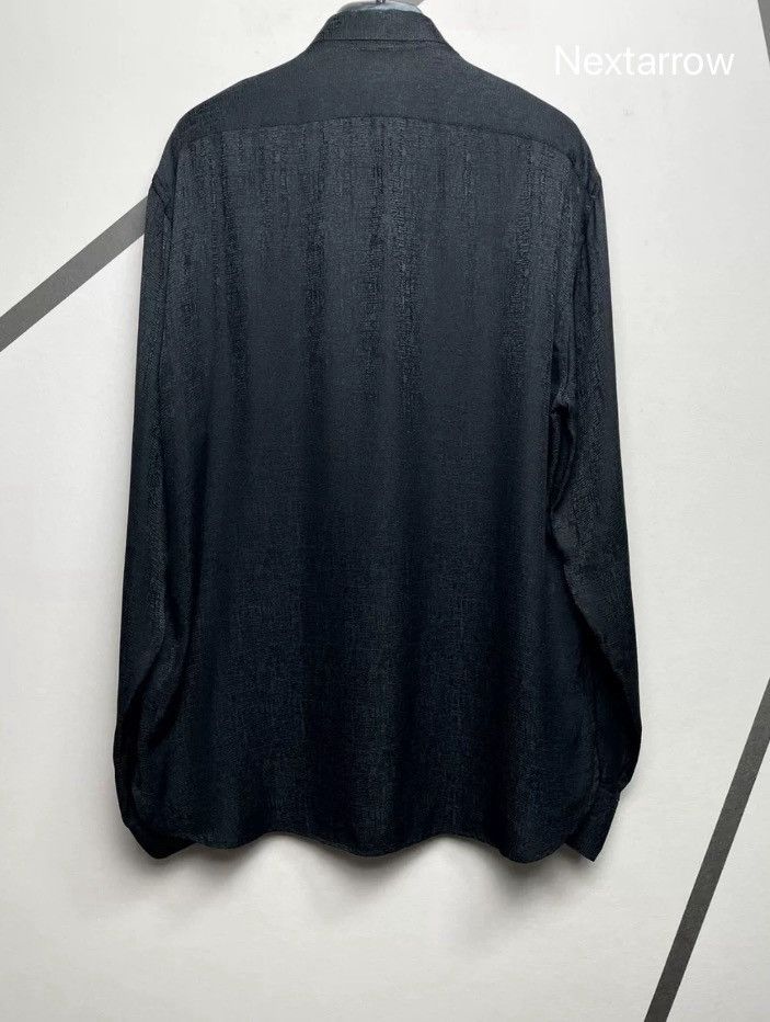 Saint Laurent Paris × Yves Saint Laurent Saint Laurent SLP Black Button Shirt2412-Nextarrow Size US XXS / EU 40 - 2 Thumbnail