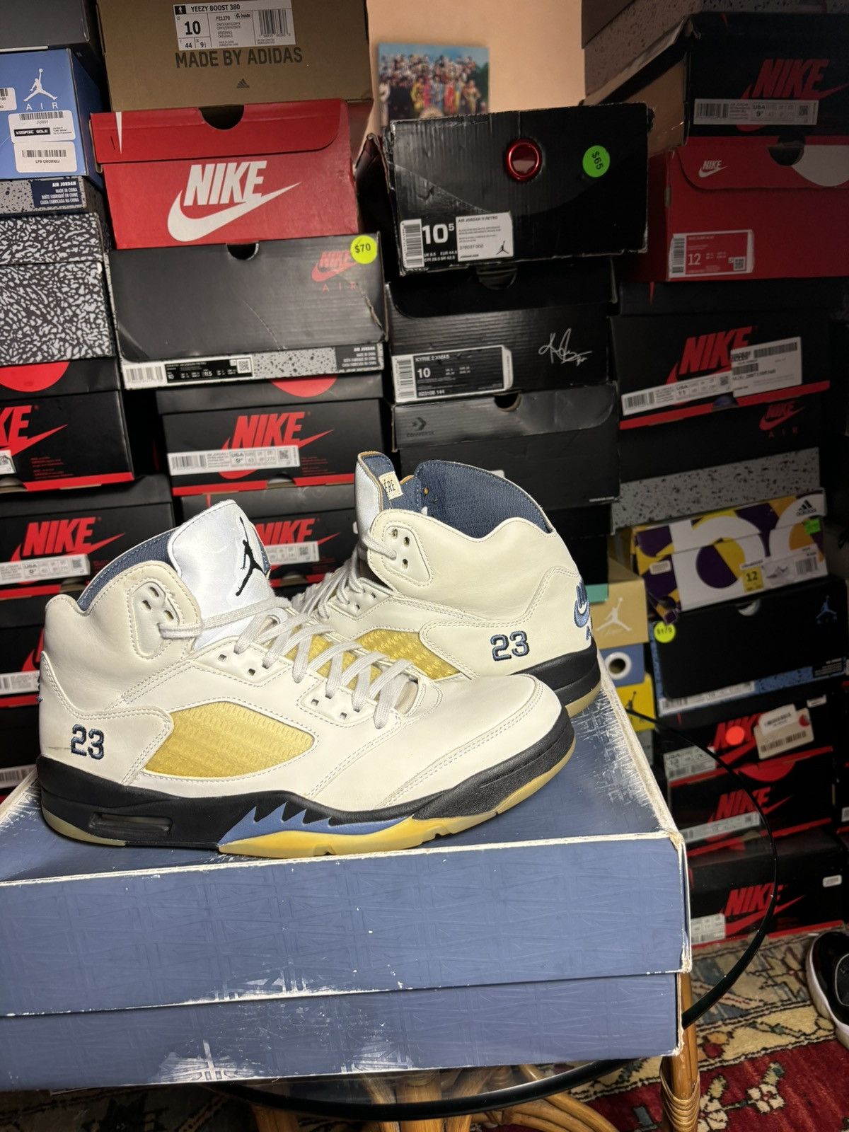 A Ma Maniere × Jordan Brand Jordan 5 a ma Mainere Dawn size 12.5 w Size US 12.5 / EU 45-46 - 6 Thumbnail