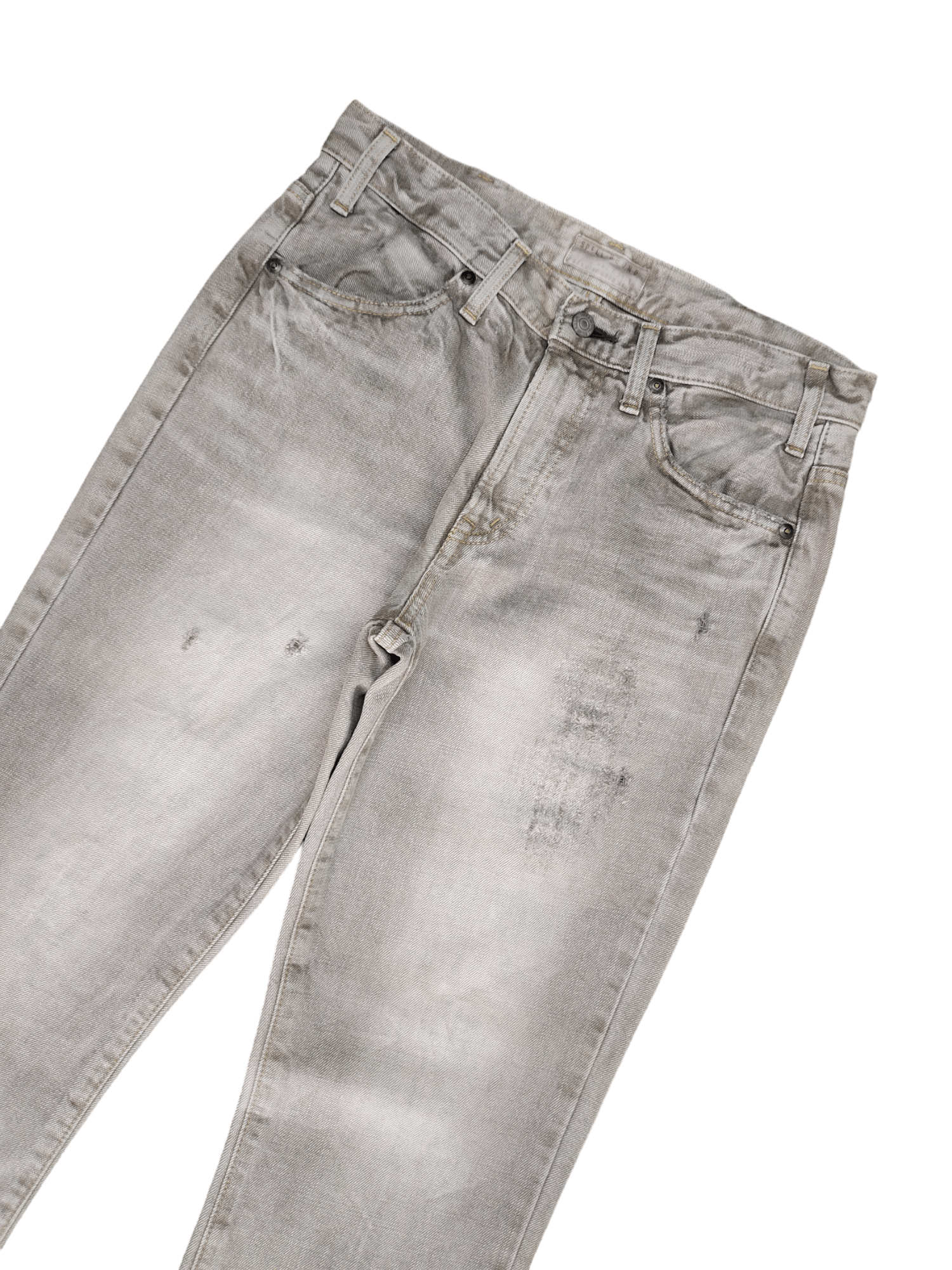 If Six Was Nine Flare Jeans Spellbound Distress Faded Boot Cut Y2k Lgb Size US 30 / EU 46 - 4 Thumbnail