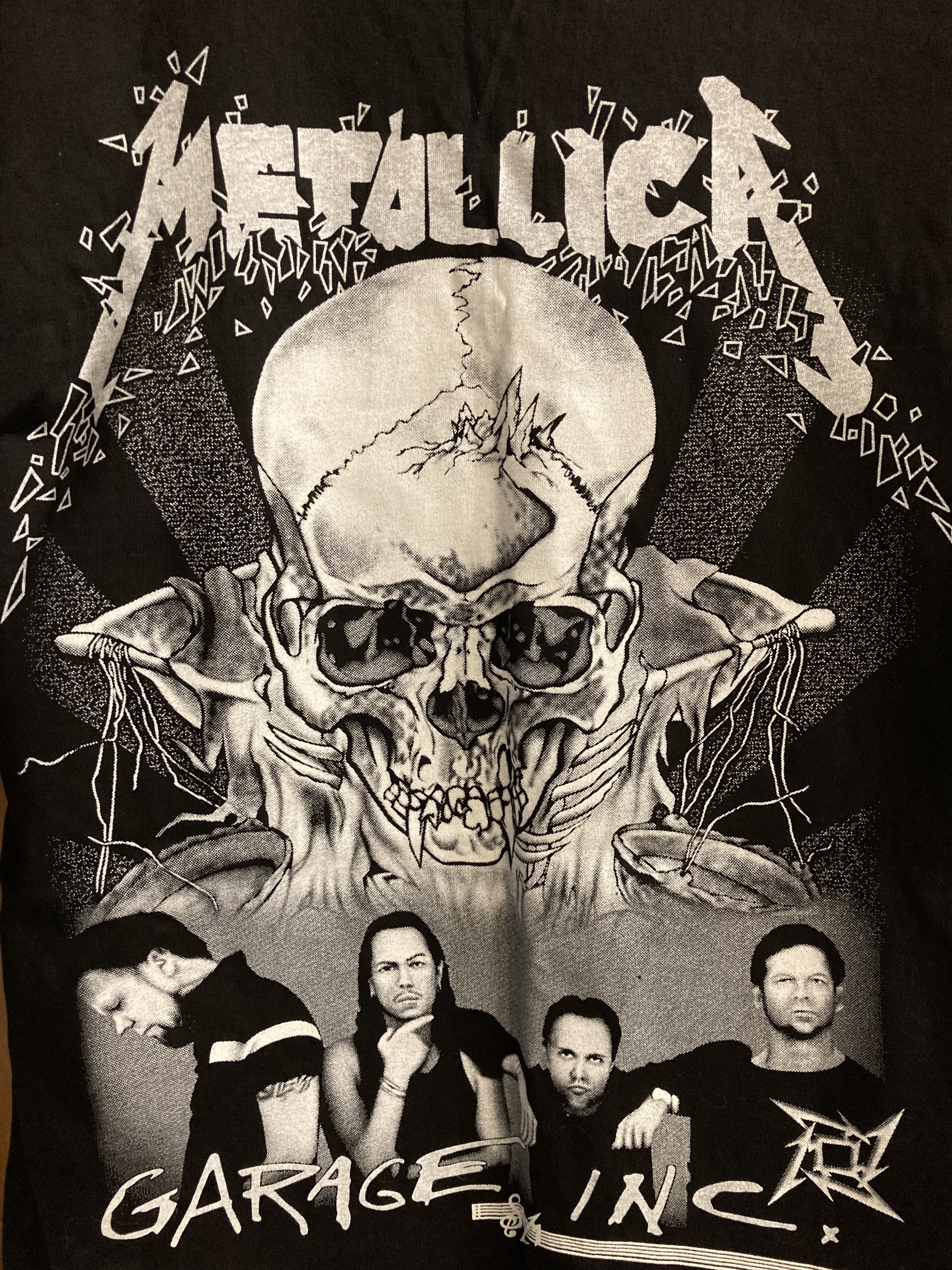 Metallica Rare Original Vintage Metallica Garage Inc. Tee Size US L / EU 52-54 / 3 - 8 Thumbnail
