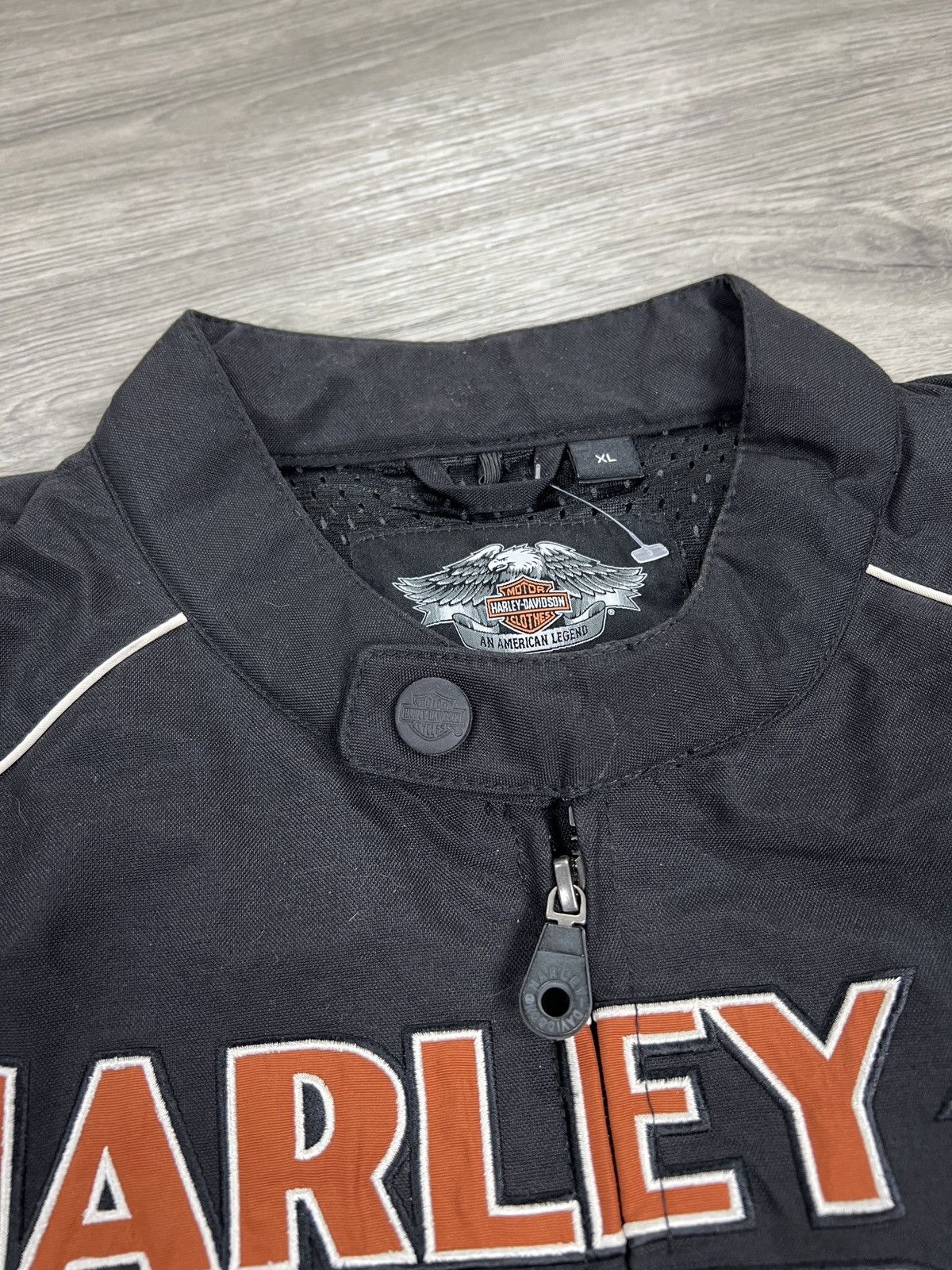 Harley Davidson HARLEY DAVIDSON MOTORCYCLES XL Vented Nylon Racing Jacket Size US XL / EU 56 / 4 - 6 Thumbnail