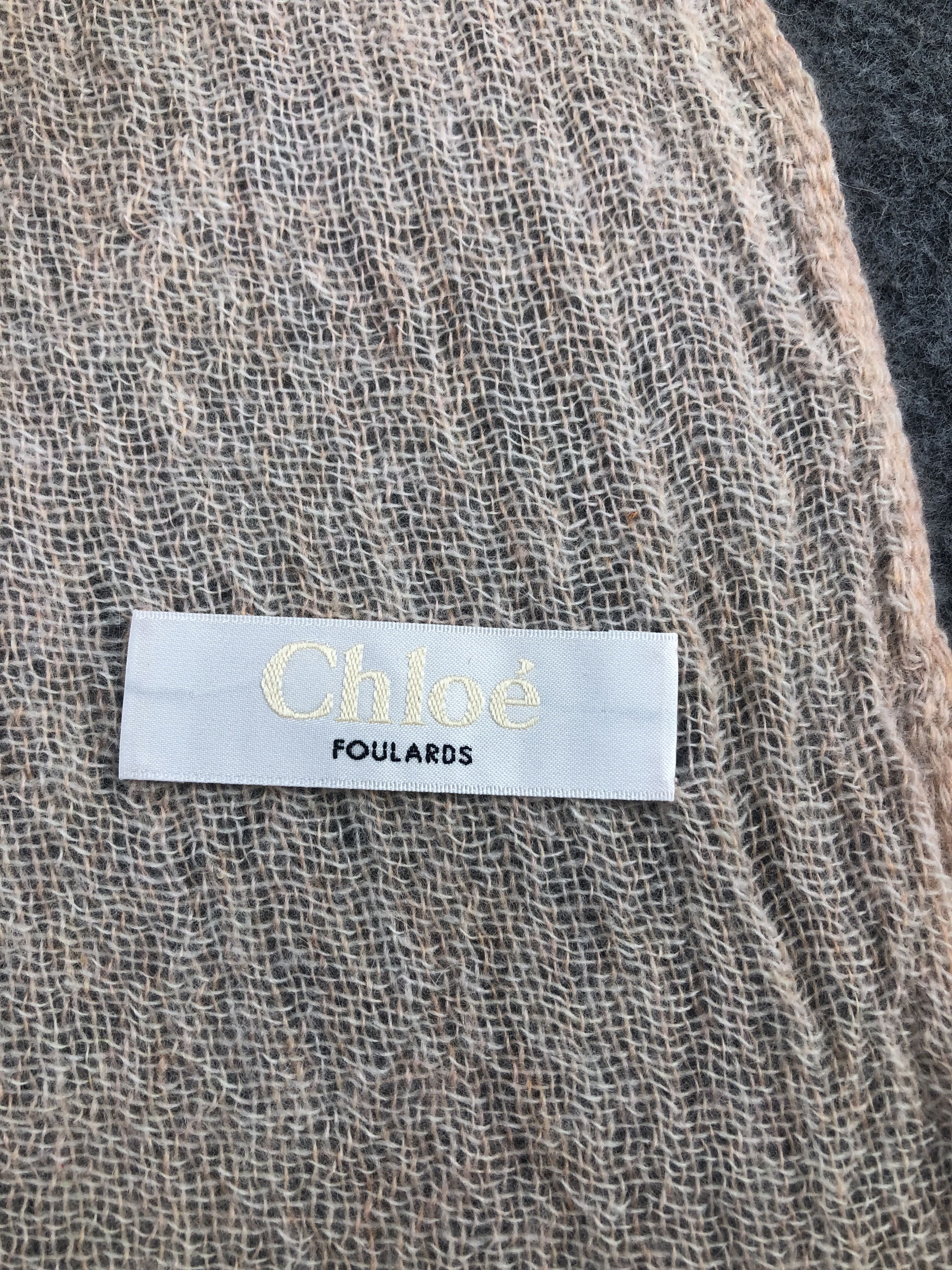 Chloe Chloe Foulards Scarf / Muffler / Neckwear Size ONE SIZE - 5 Thumbnail