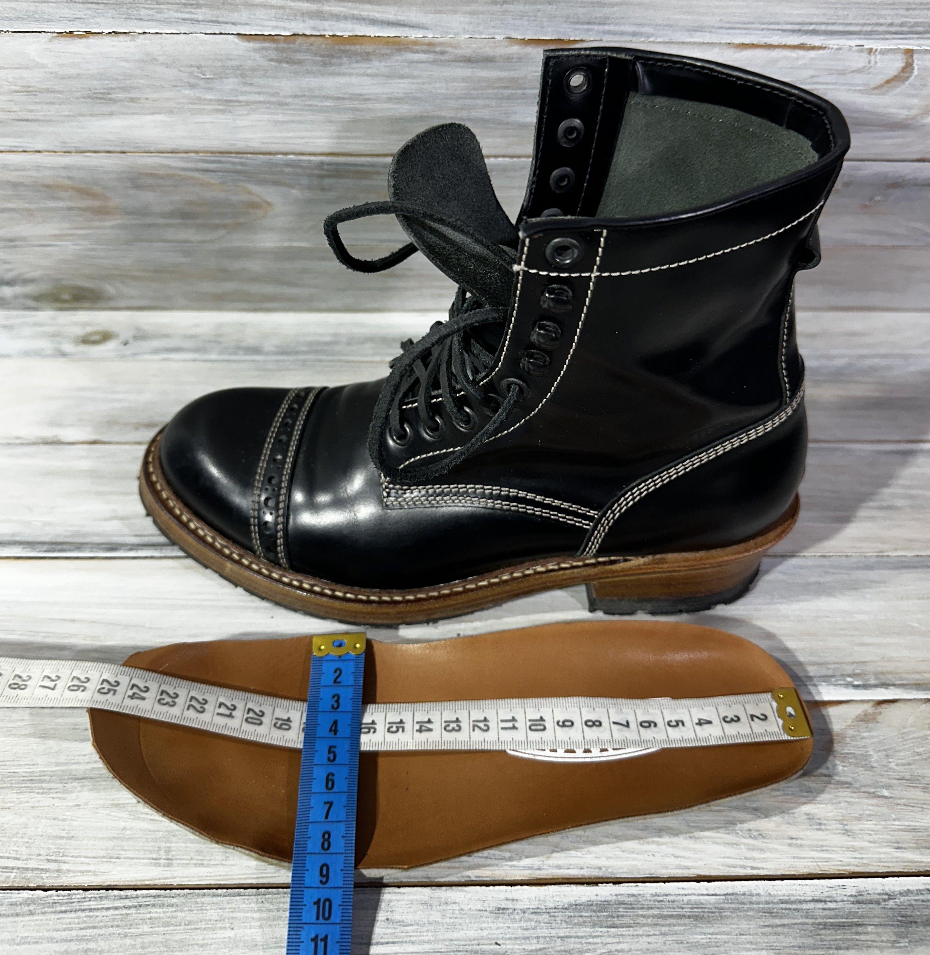 Cowboy Equipment Sandmann Allbright Leather Boots MadeInSpain Western Cowboy Size US 8 / IT 38 - 12 Thumbnail